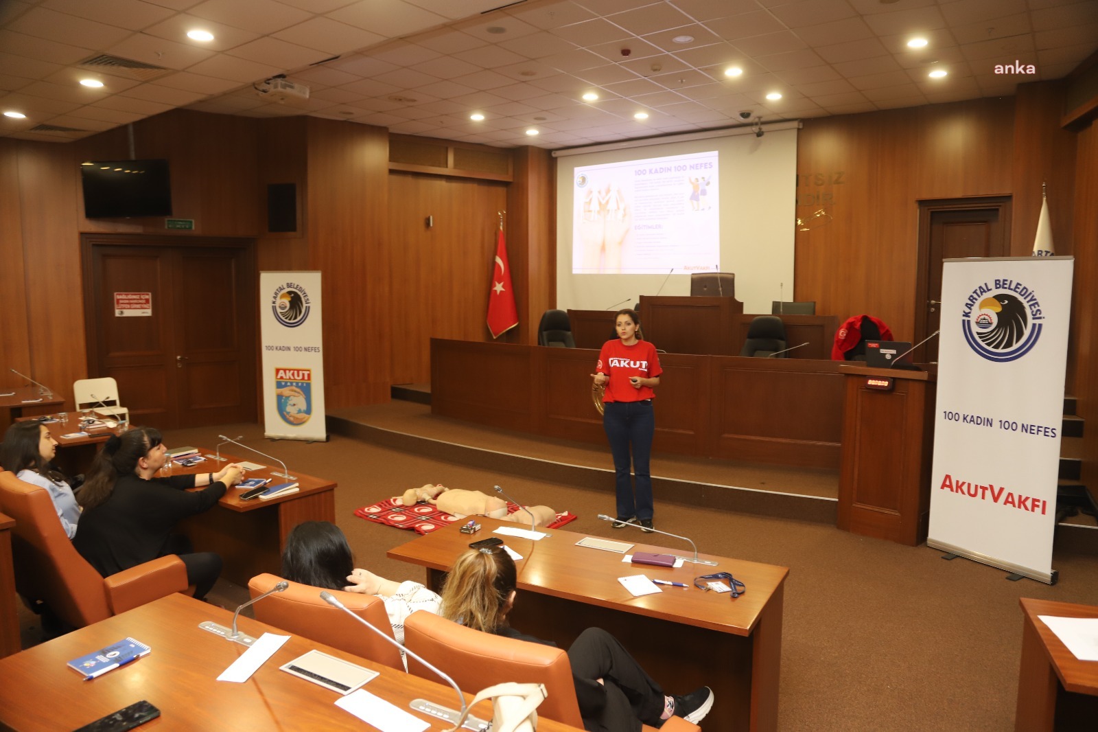 KARTAL'DA ‘100 KADIN 100 NEFES’ PROJESİNİN EĞİTİMLERİ BAŞLADI