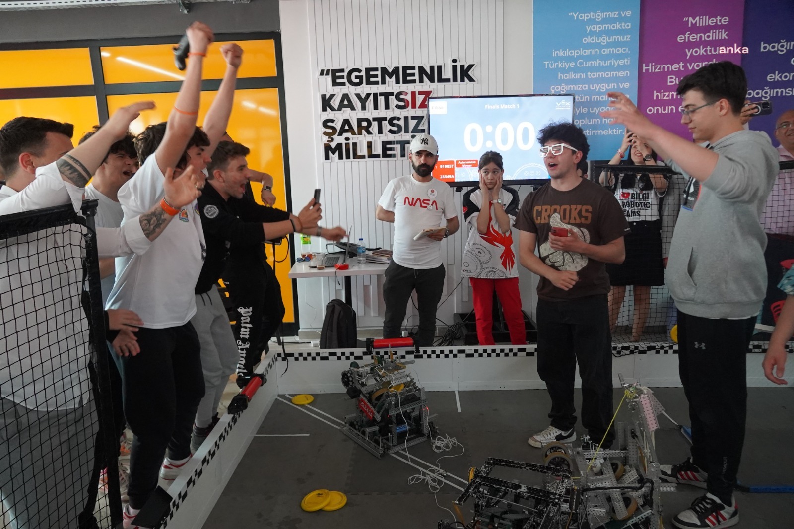 ATAKUM BELEDİYESİ, ROBOTİK YARIŞMASINA EV SAHİPLİĞİ YAPTI
