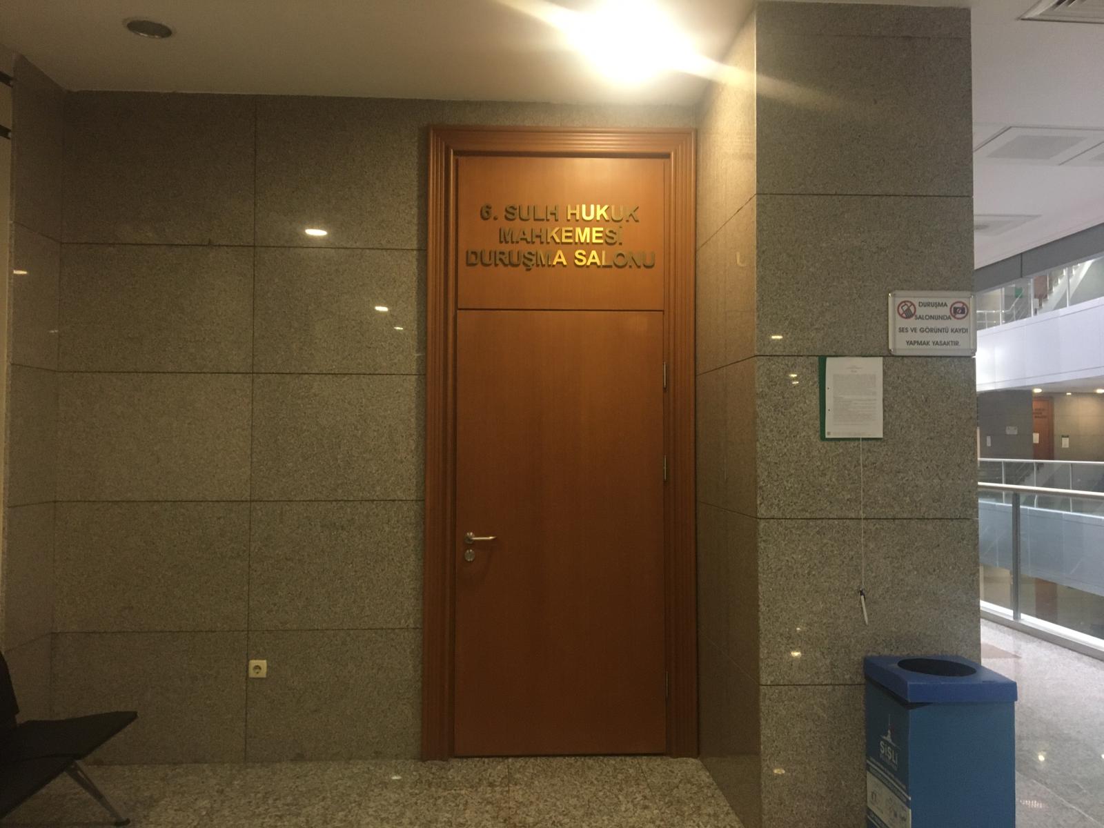 ADLİYEYE KORONAVİRÜS KARANTİNASI