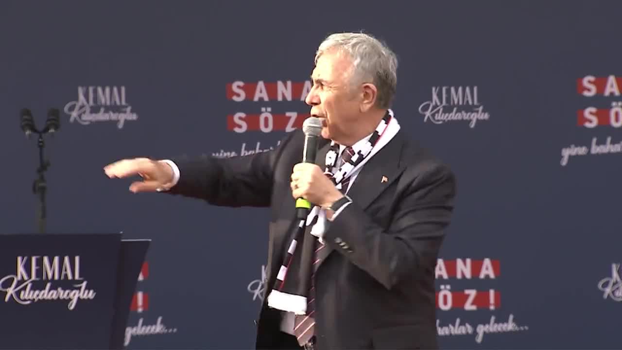 MANSUR YAVAŞ: ENDİŞEYE GEREK YOK, BİZ VARIZ, BURADAYIZ
