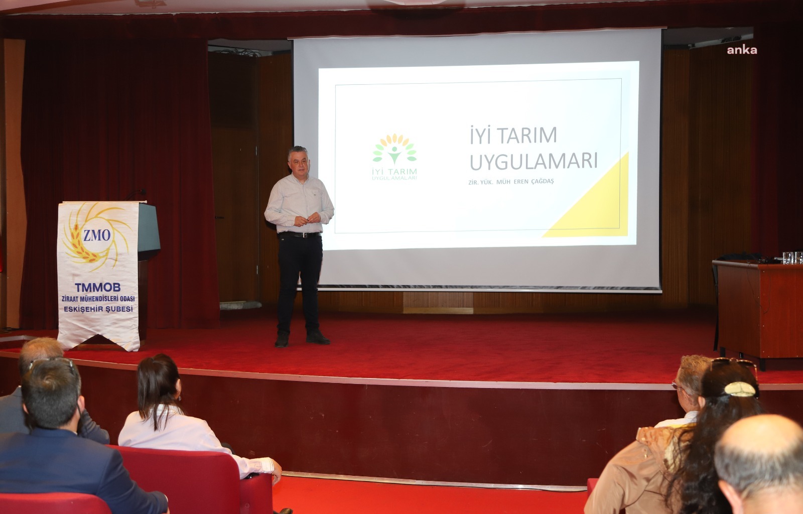 ESKİŞEHİR'DE ÇİFTÇİLERE 'İYİ TARIM UYGULAMALARI' ANLATILDI