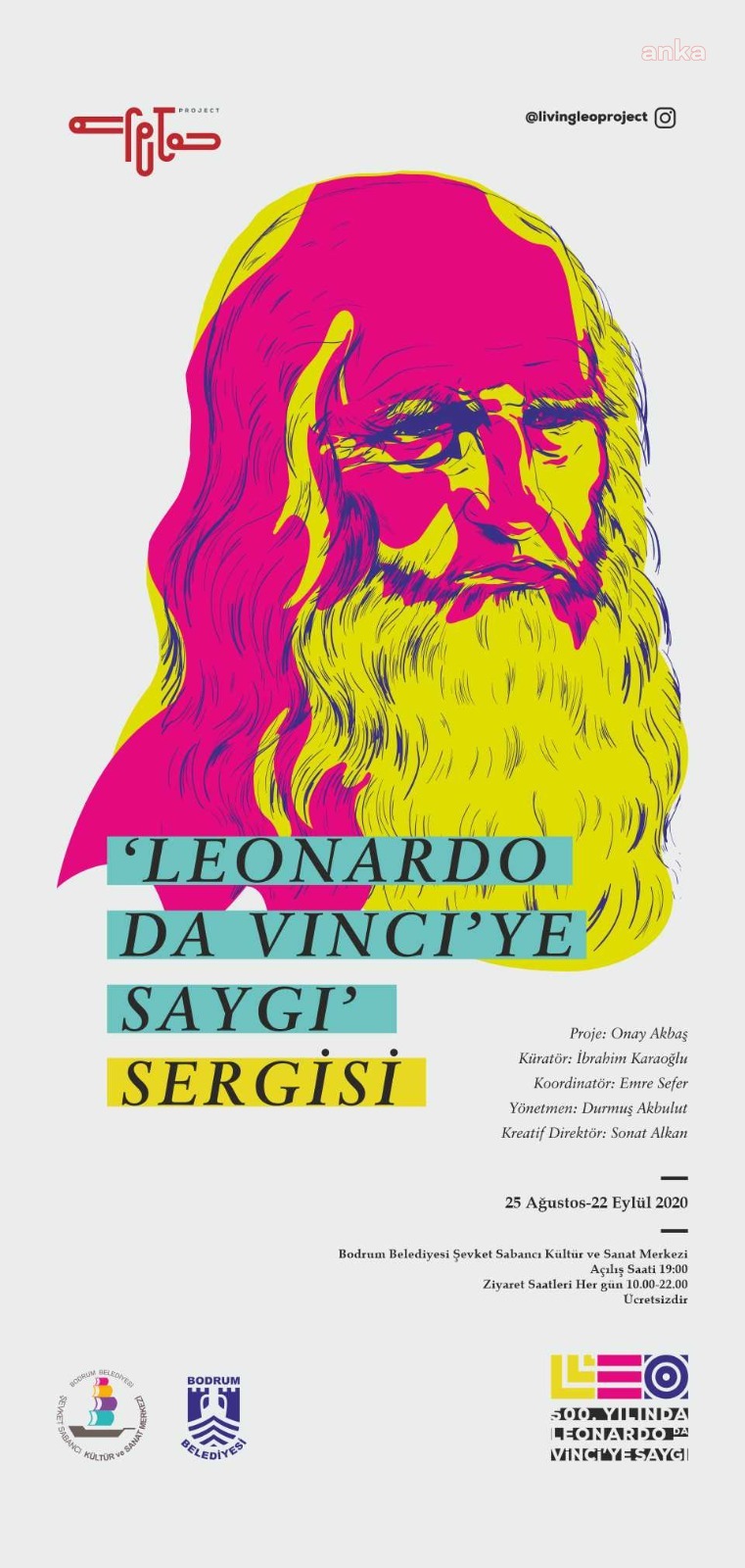 BODRUM BELEDİYESİ’NDEN “LEONARDO DAVINCI’YE SAYGI” SERGİSİ