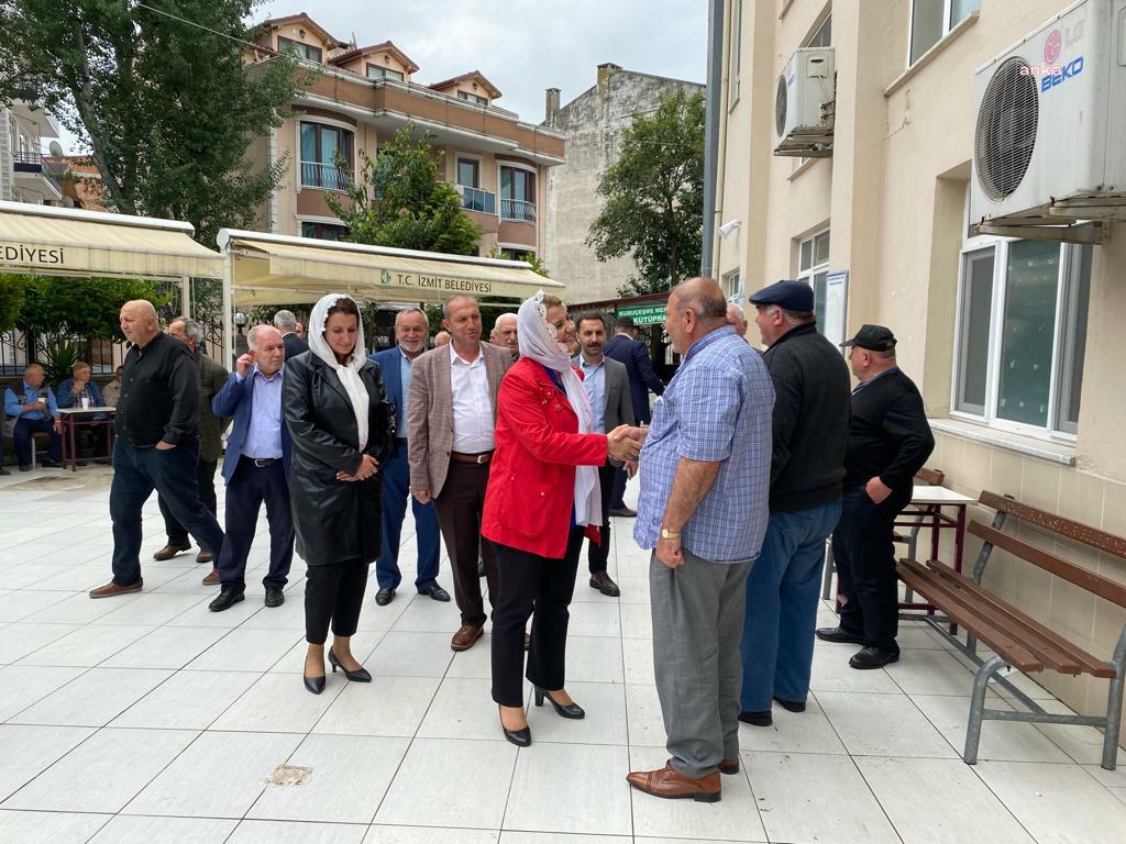 İZMİT BELEDİYE BAŞKANI HÜRRİYET, KURUÇEŞMELİLERLE BULUŞTU