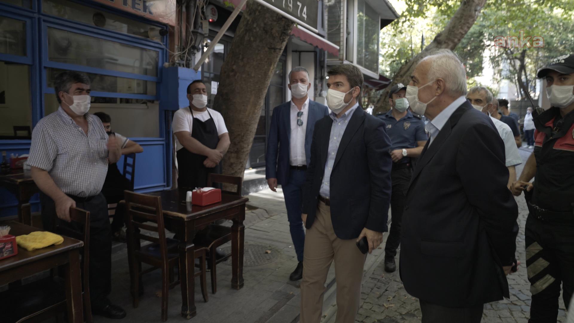 BEŞİKTAŞ’TA KORONAVİRÜS DENETİMLERİ YAPILDI