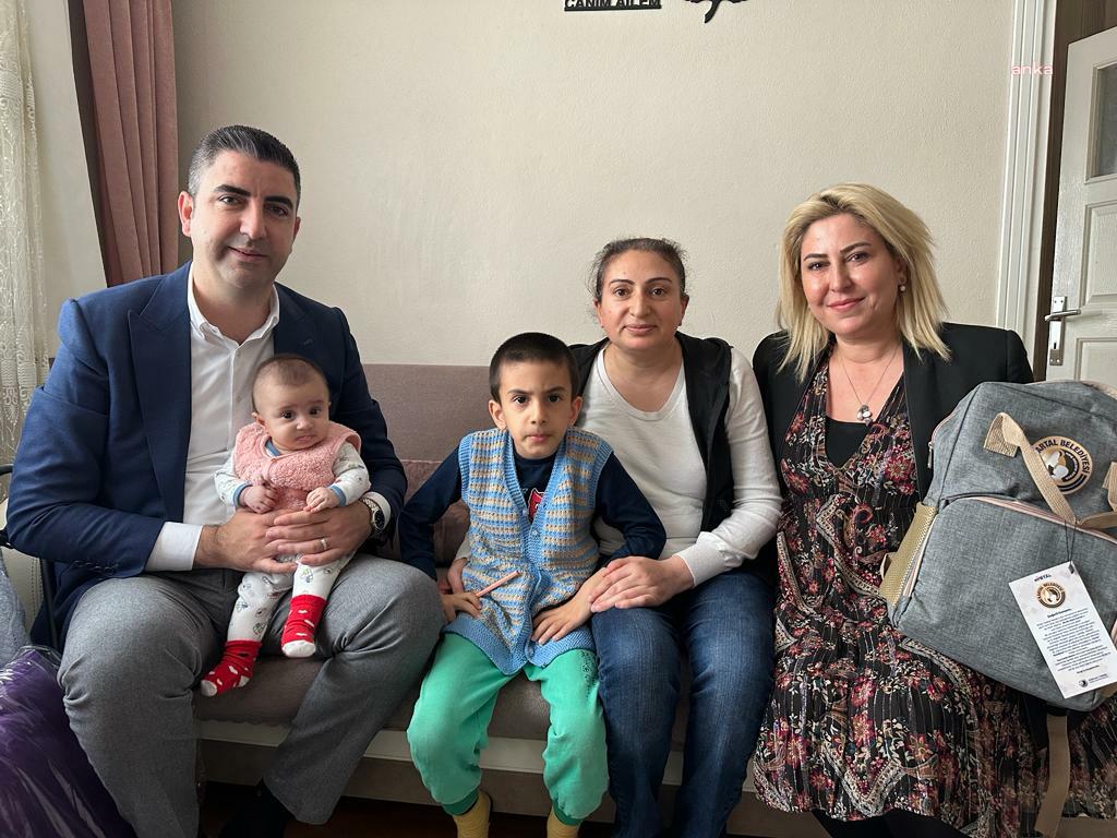 KARTAL BELEDİYE BAŞKANI YÜKSEL’DEN MİNİK KARTALLILARA 'HOŞ GELDİN BEBEK' ZİYARETİ