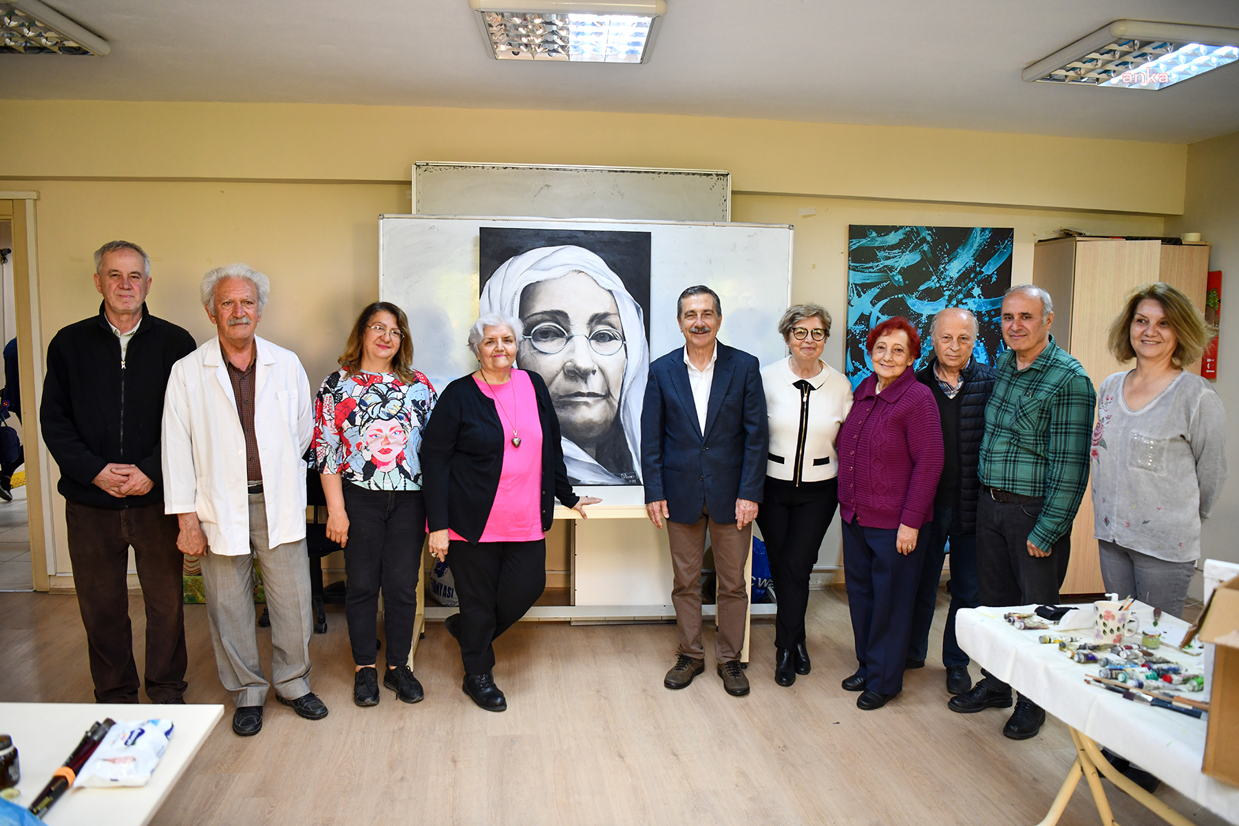 TEPEBAŞI BELEDİYE BAŞKANI ATAÇ, RESME GÖNÜL VEREN VATANDAŞLARLA BULUŞTU