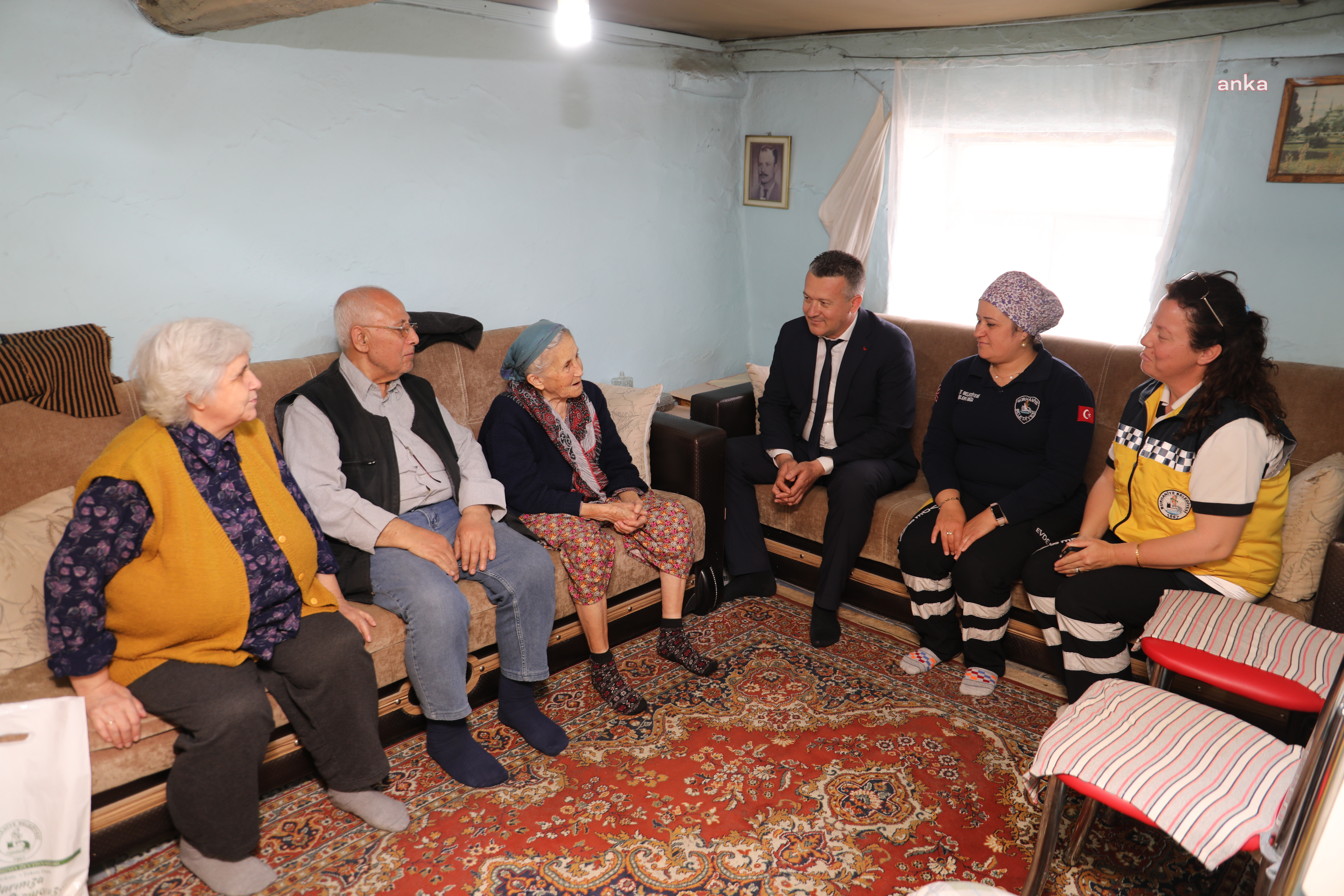 BURHANİYE BELEDİYESİ, TAZİYE ZİYARETLERİYLE VATANDAŞIN YANINDA