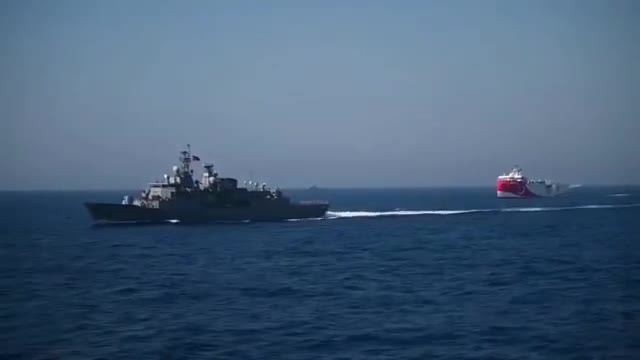 MSB; “ORUÇ REİS GEMİSİNE REFAKAT VE KORUMA GÖREVİNE KARARLILIKLA DEVAM EDİLMEKTEDİR"