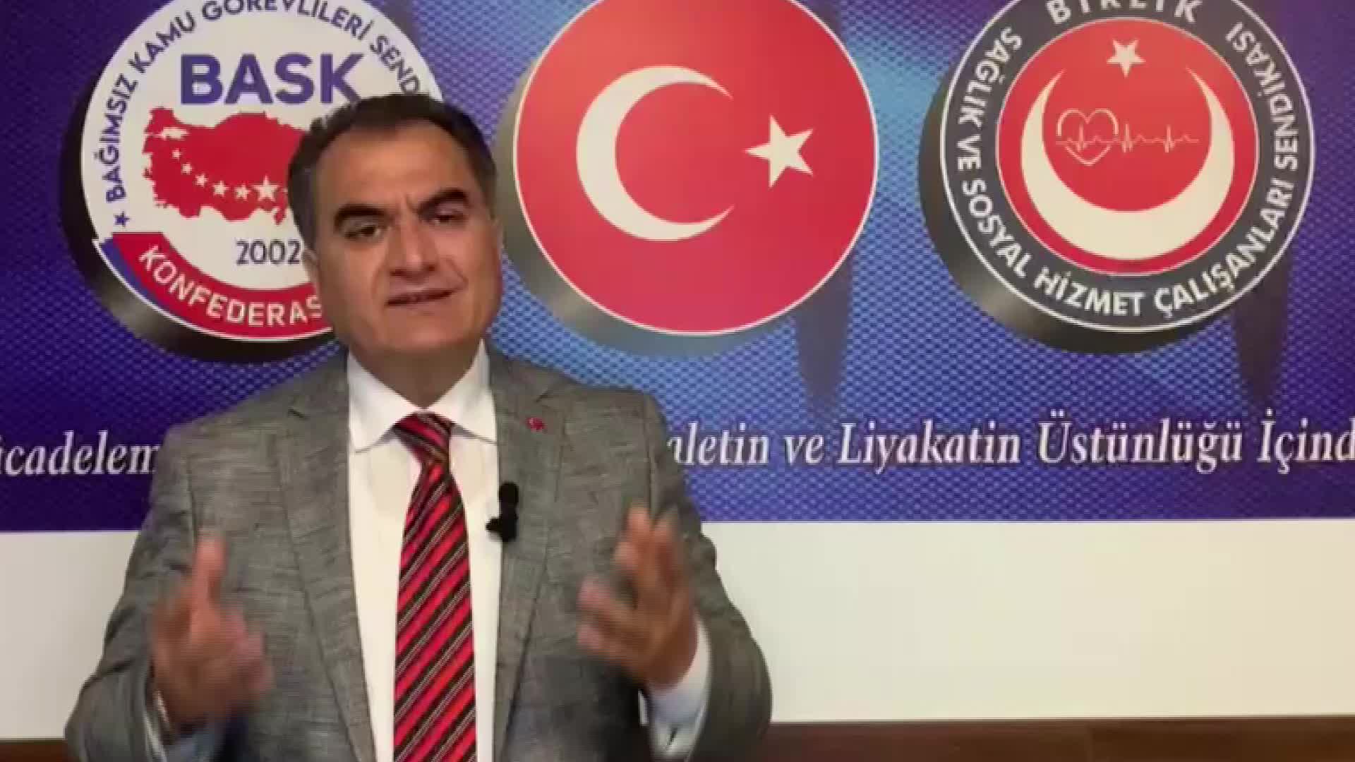 BİRLİK SAĞLIK-SEN GENEL BAŞKANI DOĞRUYOL: “SURİYELİ MÜLTECİLER, 5 KURUŞ TEDAVİ ÜCRETİ VE İLAÇ KATKI PAYI ÖDEMEDEN SAĞLIK HİZMETİ ALABİLİYOR. BU DA VATANDAŞLARIMIZI RENCİDE EDİYOR”