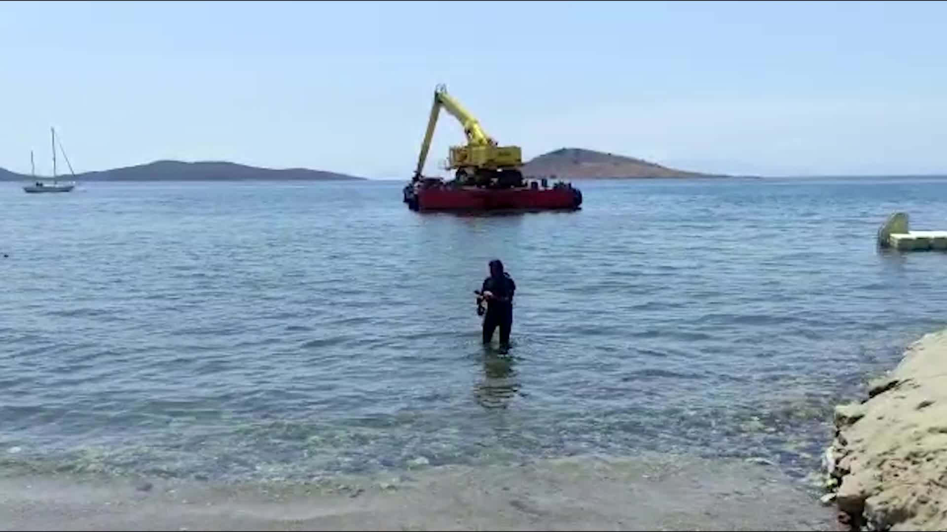 BODRUM'DA DENİZ ÇAYIRLARI ZARAR GÖRDÜ