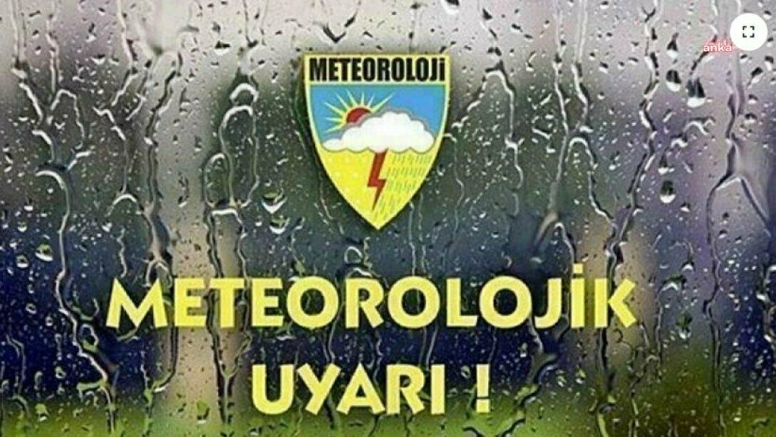 METEOROLOJİDEN İÇ EGE VE BATI AKDENİZ’İN İÇ KESİMLERİ İÇİN SAĞANAK YAĞIŞ UYARISI