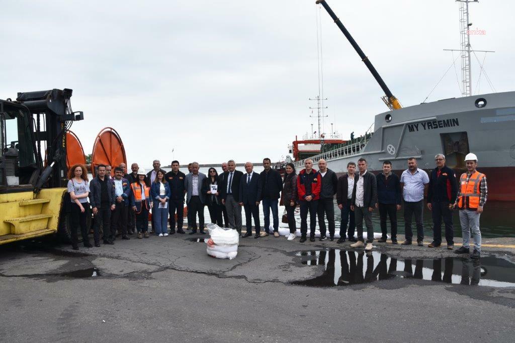 KDZ. EREĞLİ'DEKİ BOZHANE LİMANI’NDA DENİZ KİRLİLİĞİ TATBİKATI