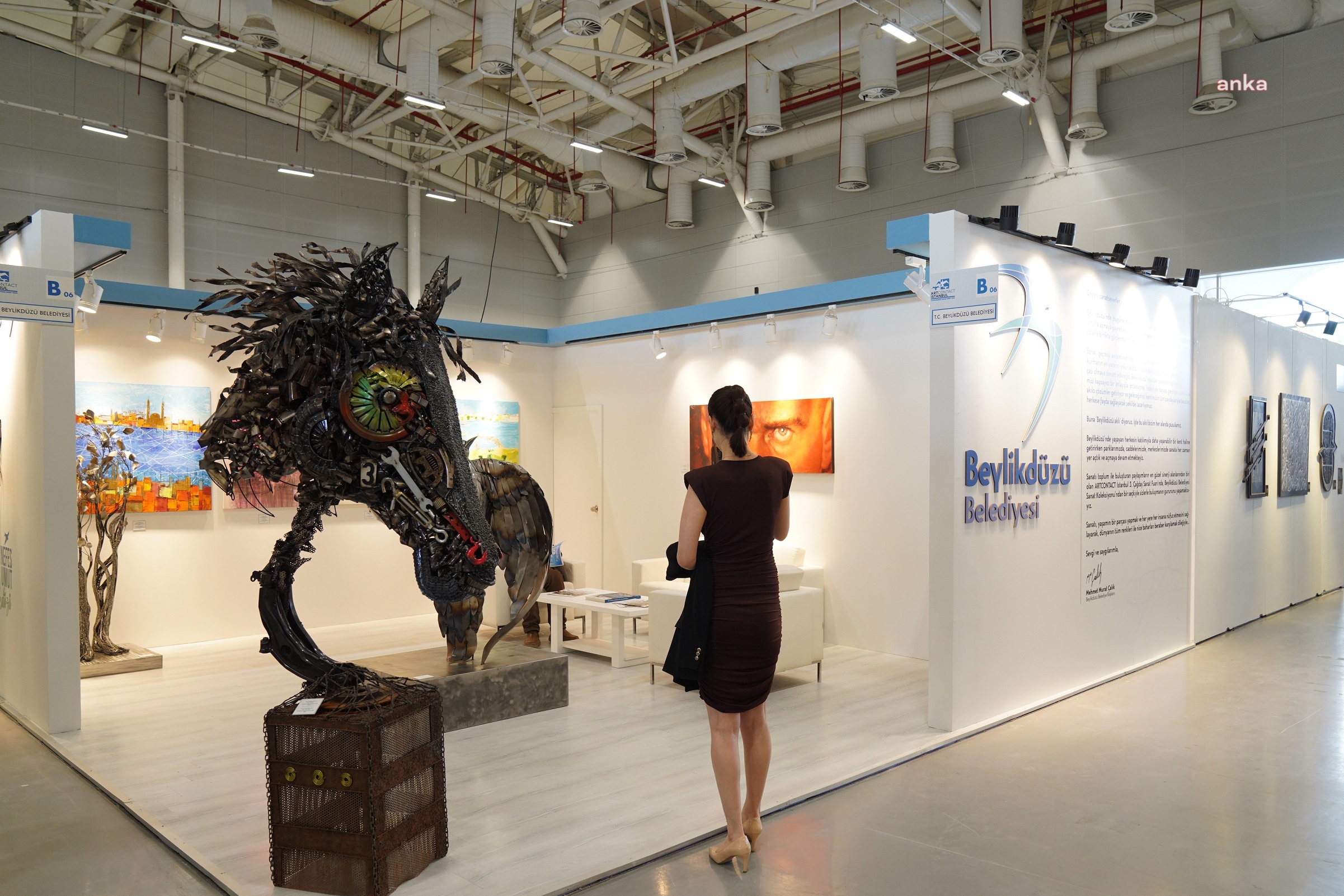 BEYLİKDÜZÜ BELEDİYESİ 3. KEZ ‘ARTCONTACT ÇAĞDAŞ SANAT FUARI’NDA