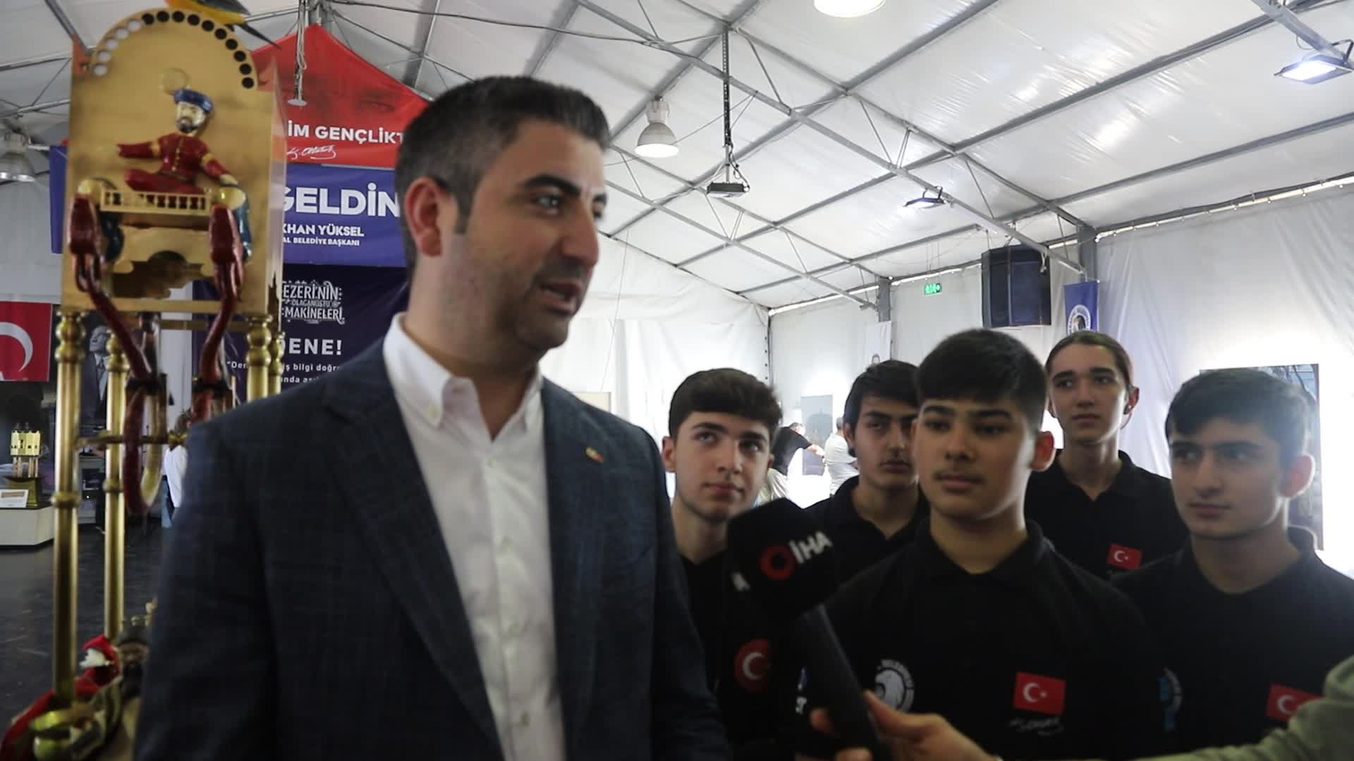 ‘CEZERİ’NİN OLAĞANÜSTÜ MAKİNELERİ’ SERGİSİ, KARTALLILARIN YOĞUN İLGİSİ EŞLİĞİNDE AÇILDI