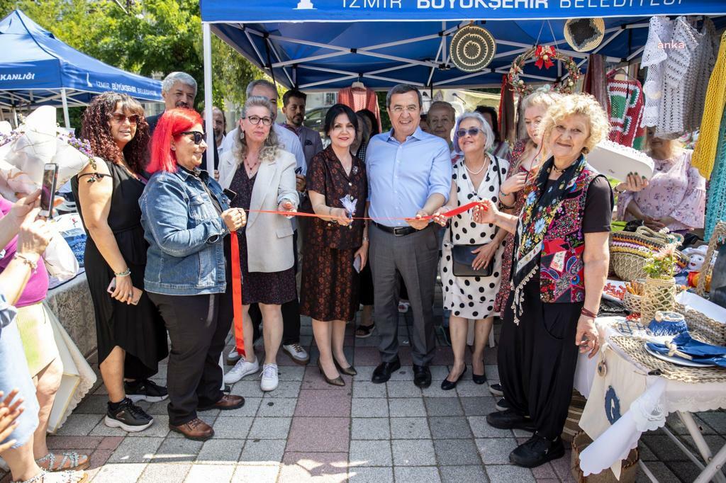 KONAK'TA KADIN EMEĞİNE ÖZEL SERGİ
