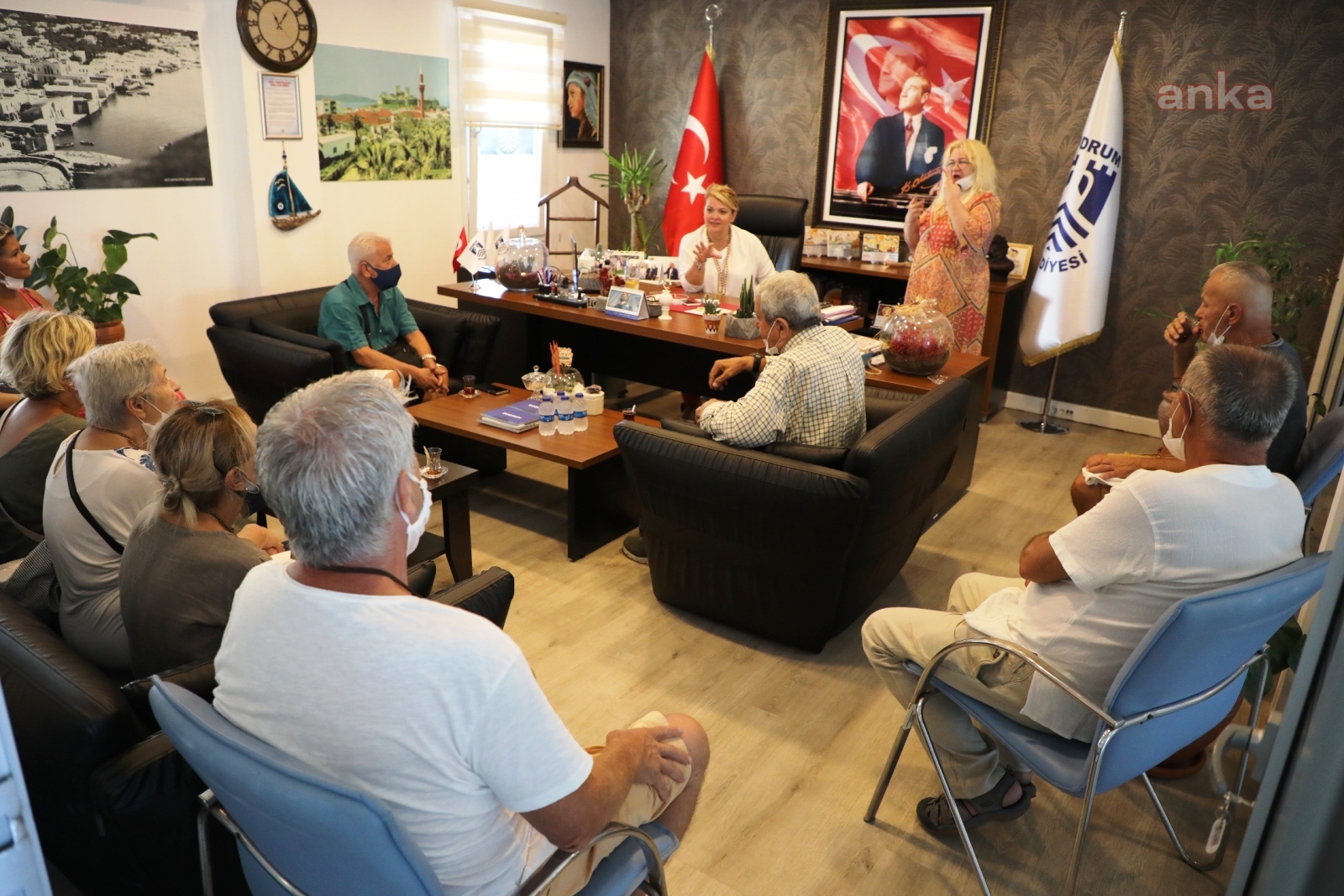 BODRUM İŞİTME ENGELLİLER DERNEĞİNDEN ZİYARET