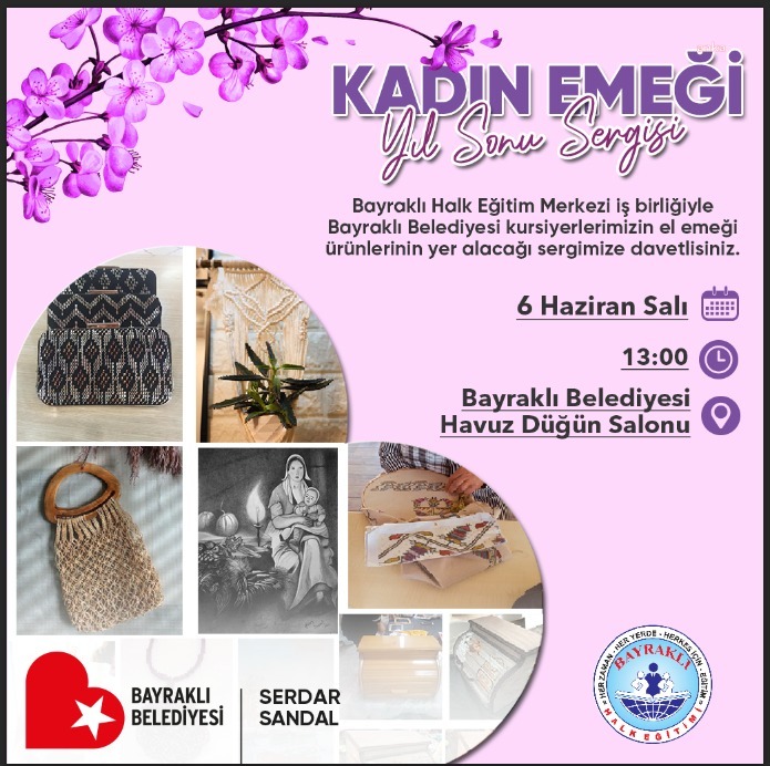 BAYRAKLILI KADINLARDAN YIL SONU SERGİSİ