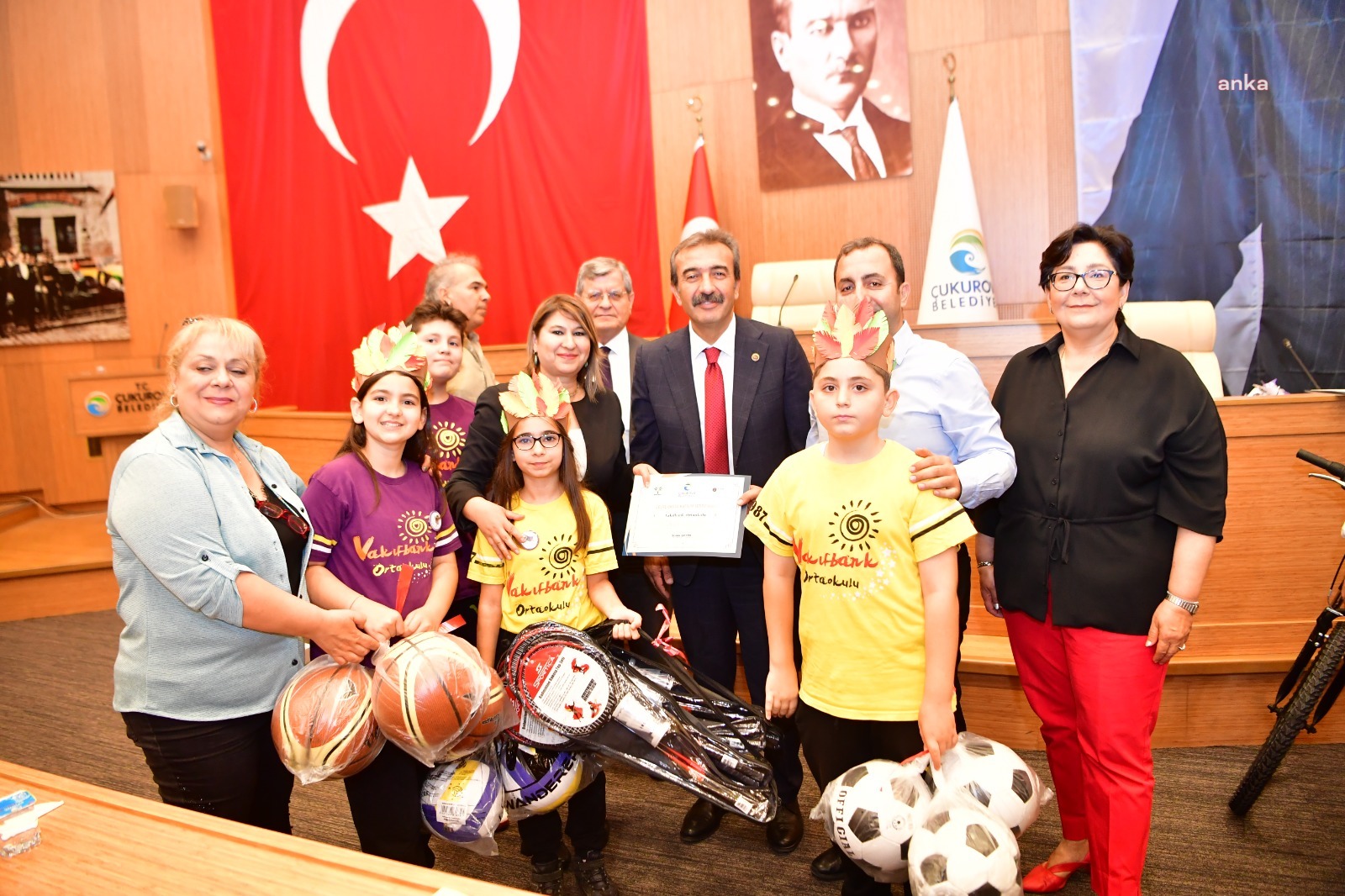 ÇUKUROVA BELEDİYESİ’NİN 'ÇEVRE' YARIŞMALARINDA KAZANANLAR ÖDÜLLERİNİ ALDI