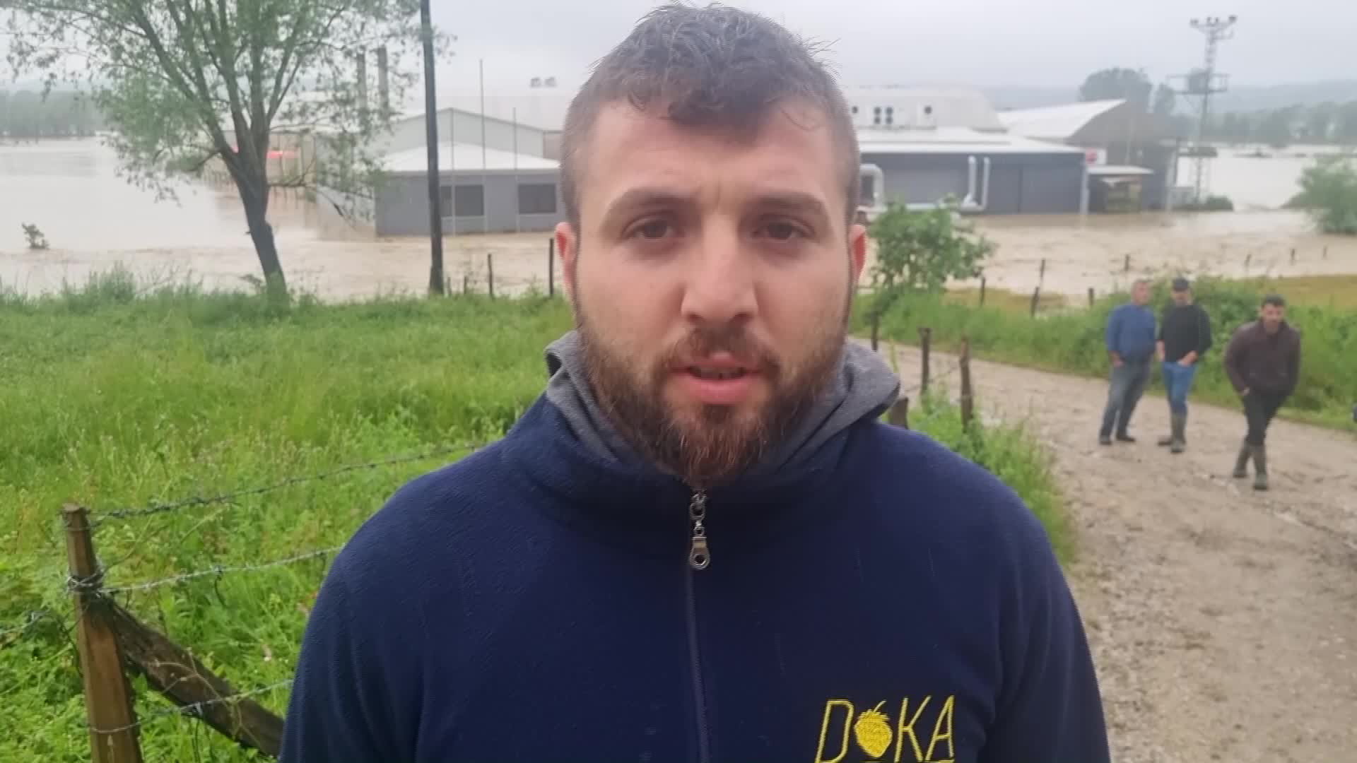 SİNOP’TA SAĞANAK YAĞIŞ NEDENİYLE TARIM ARAZİLERİ VE SERALAR ZARAR GÖRDÜ