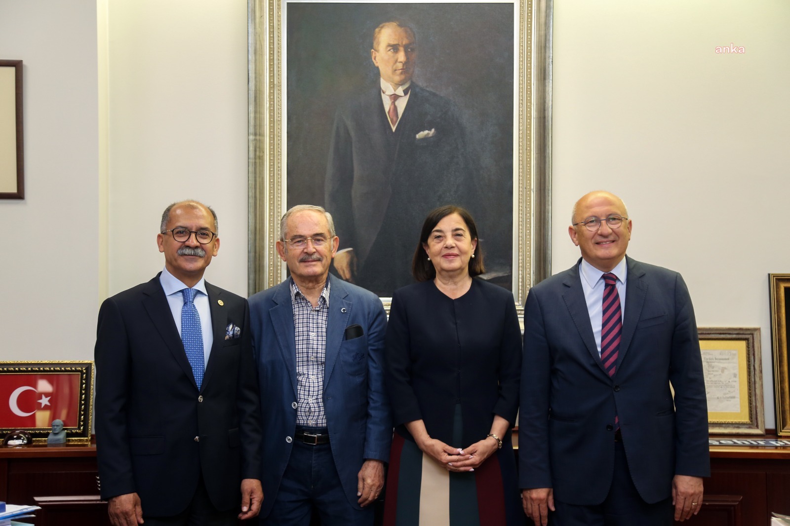 CHP ESKİŞEHİR MİLLETVEKİLLERİNDEN YILMAZ BÜYÜKERŞEN’E ZİYARET