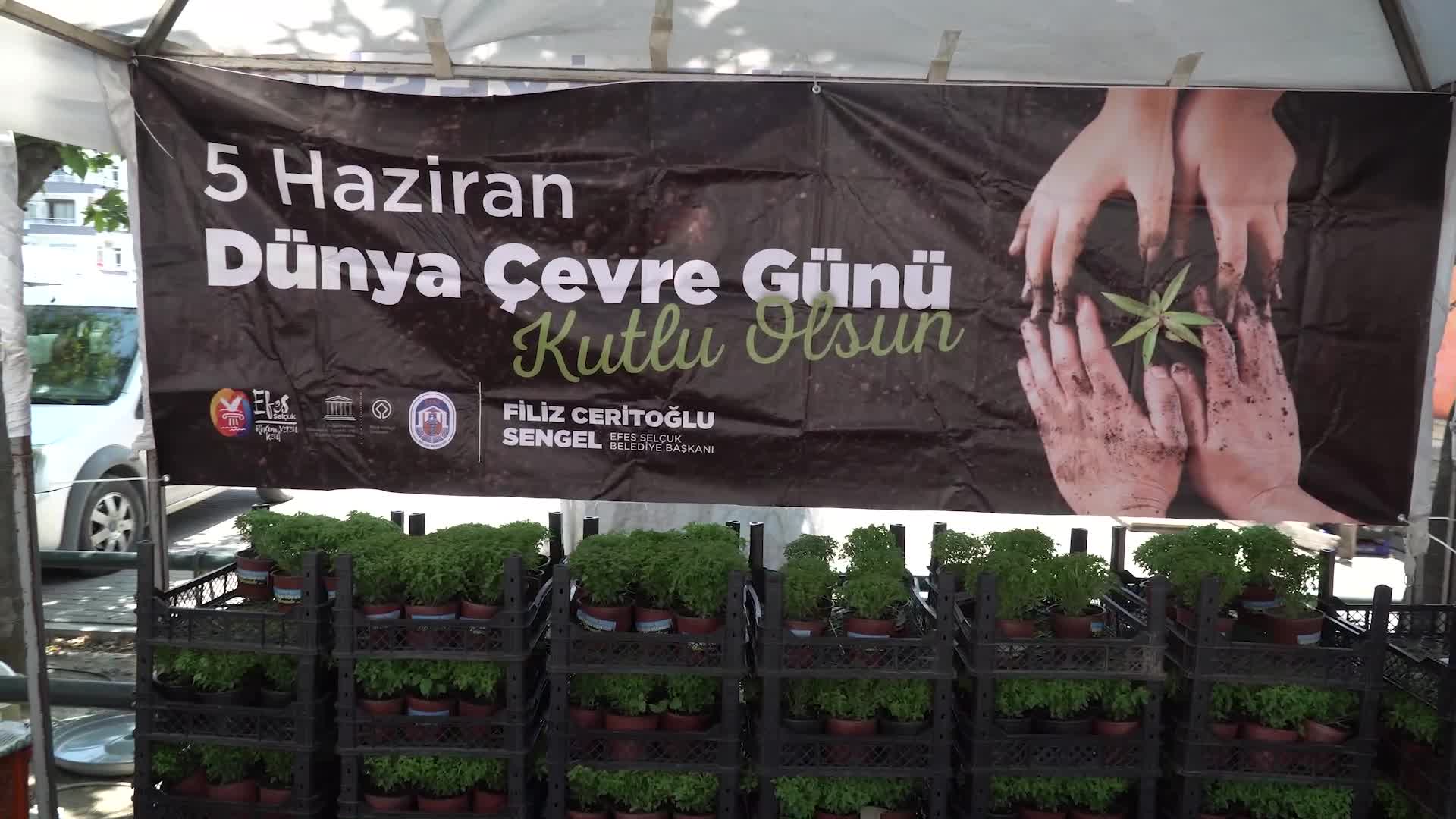 EFES SELÇUK’TA ÇEVRE GÜNÜ, RENKLİ ETKİNLİKLERLE GEÇTİ
