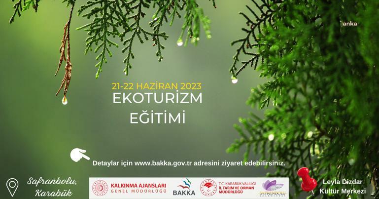SAFRANBOLU'DA EKOTURİZM EĞİTİMLERİ BAŞLIYOR
