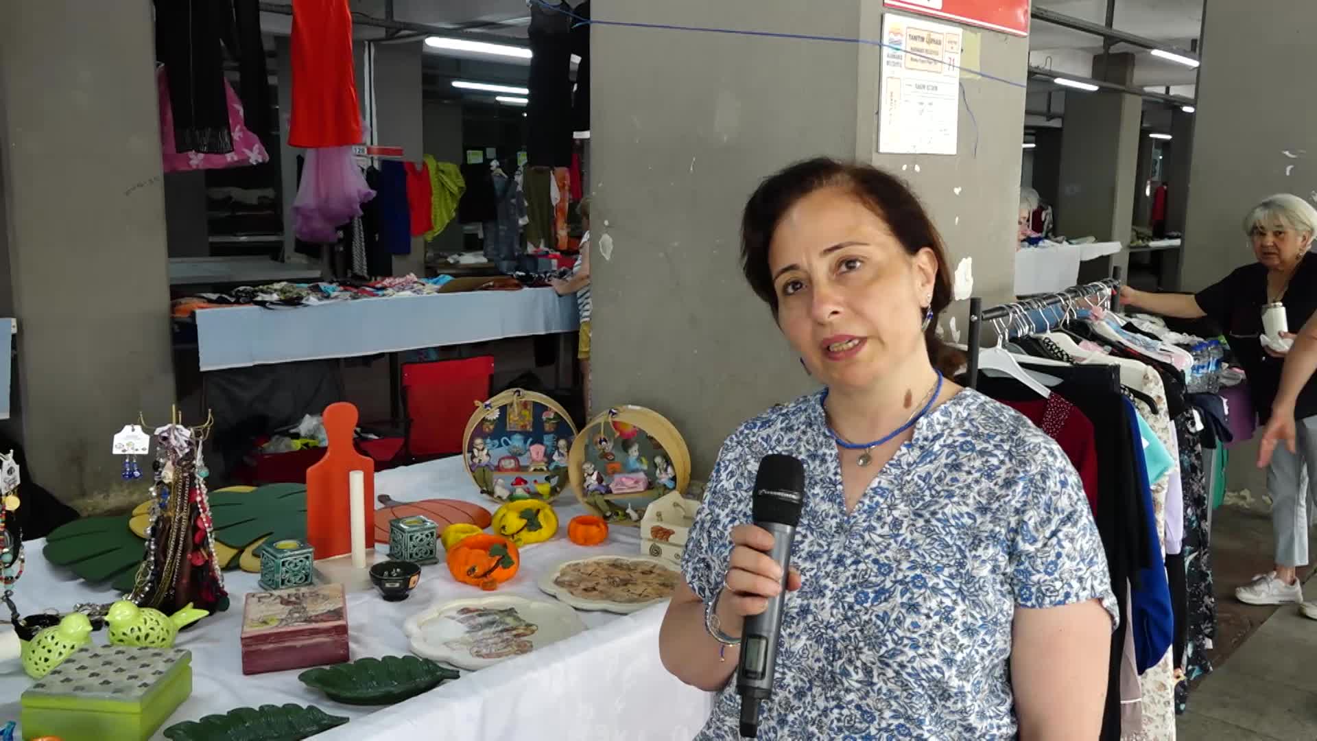 MARMARİSLİ KADINLARIN EL EMEĞİ ÜRÜNLERİ, HANIMELİ PAZARI’NDA SERGİLENİYOR