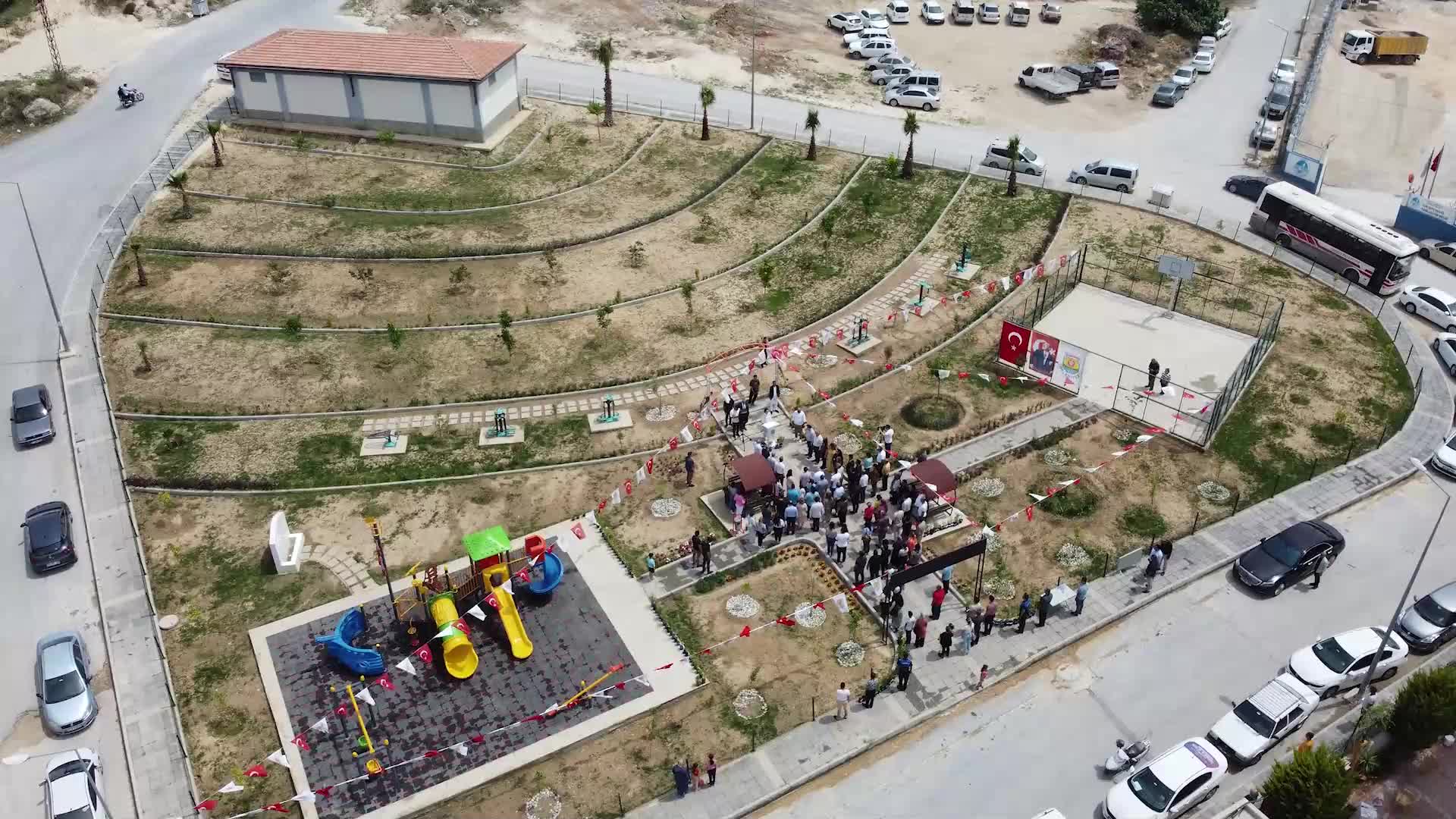 TARSUS BELEDİYESİ’NDEN KIRKLARSIRTI MAHALLESİ’NE YENİ YEŞİL ALAN