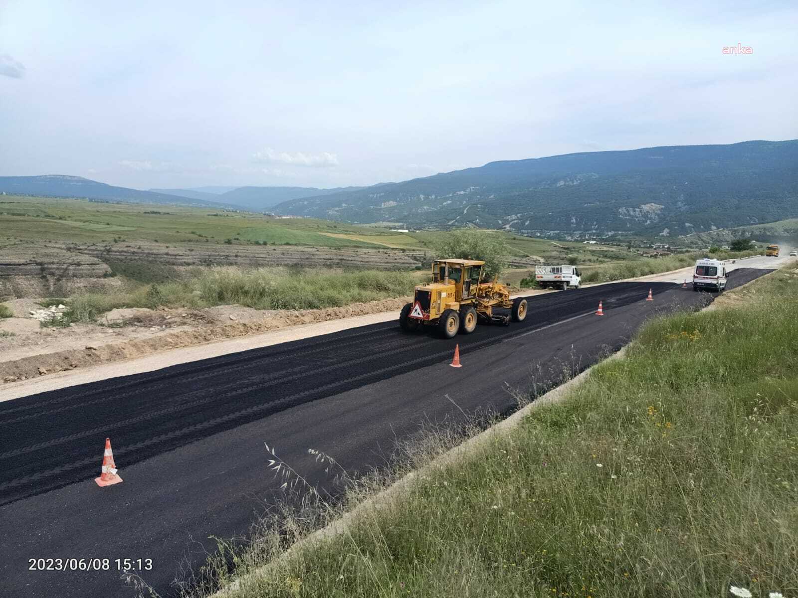 SAFRANBOLU'DA ASFALT SEZONU BAŞLADI