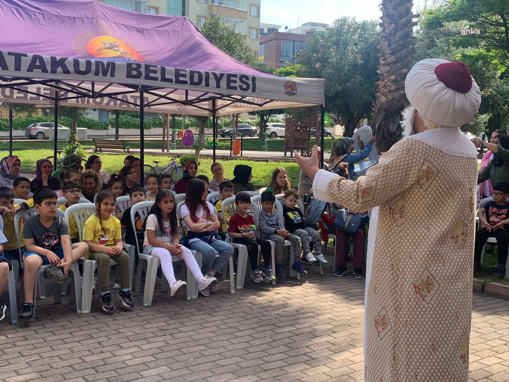 ATAKUM'DA DEPREMZEDE ÇOCUKLARA MORAL DESTEĞİ