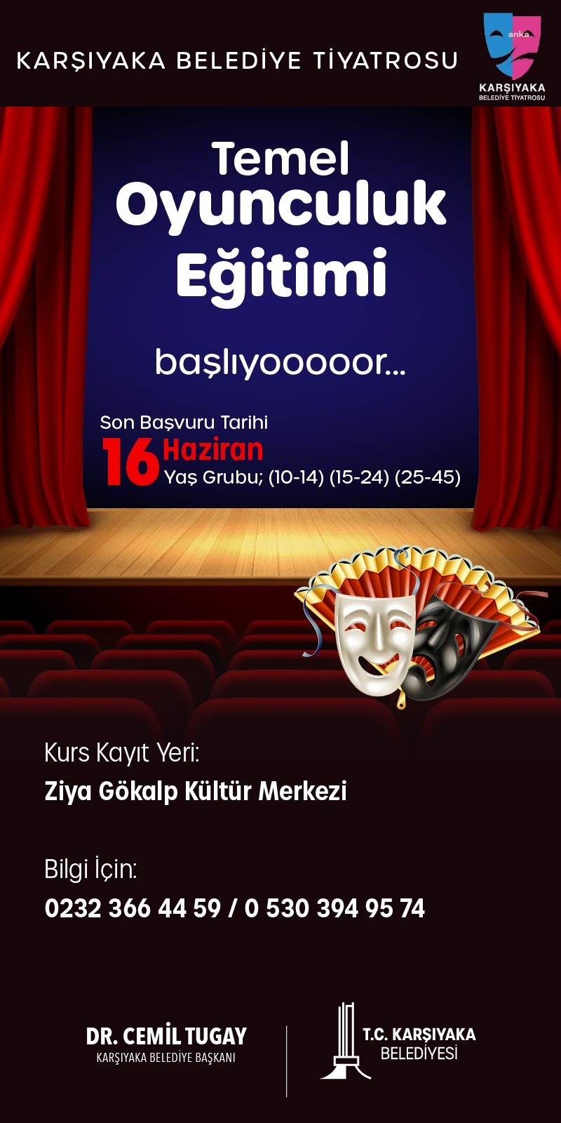 KARŞIYAKA BELEDİYE TİYATROSU YAZ KURSU KAYITLARI BAŞLADI