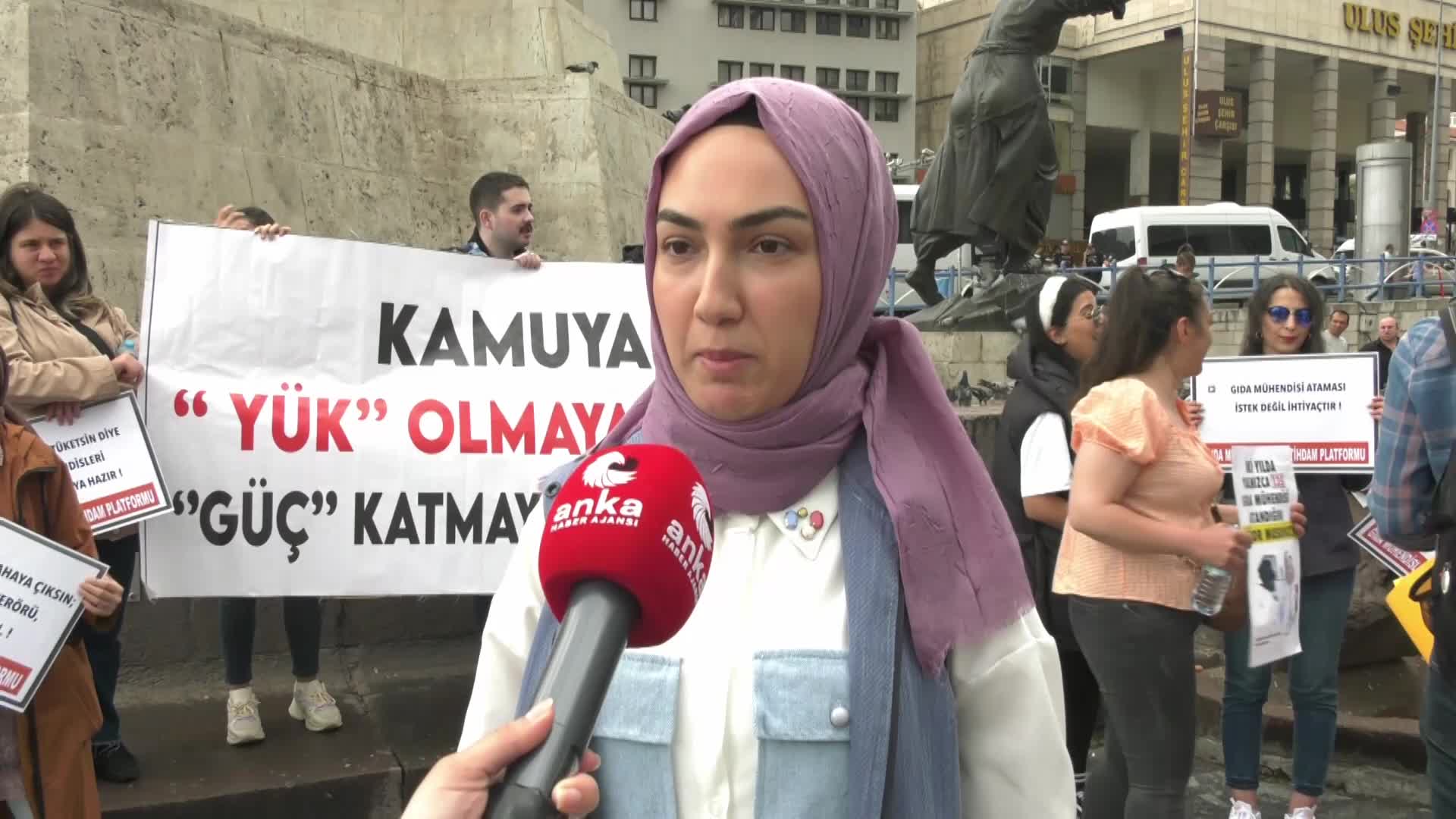 ATAMA BEKLEYEN GIDA MÜHENDİSİ: “BİZ GIDA MÜHENDİSLERİ OLARAK, AÇIZ. HALKIMIZIN ÇOK GÜZEL BİR ŞEKİLDE GIDAYA ULAŞMASINI SAĞLAMAK İSTİYORUZ”
