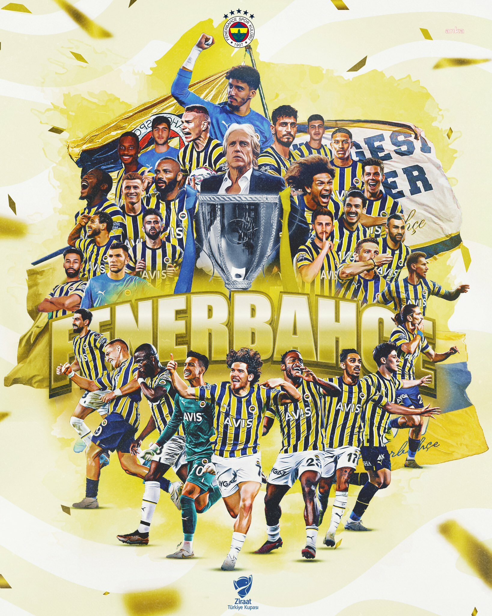 FENERBAHÇE, ZİRAAT TÜRKİYE KUPASI’NIN SAHİBİ OLDU