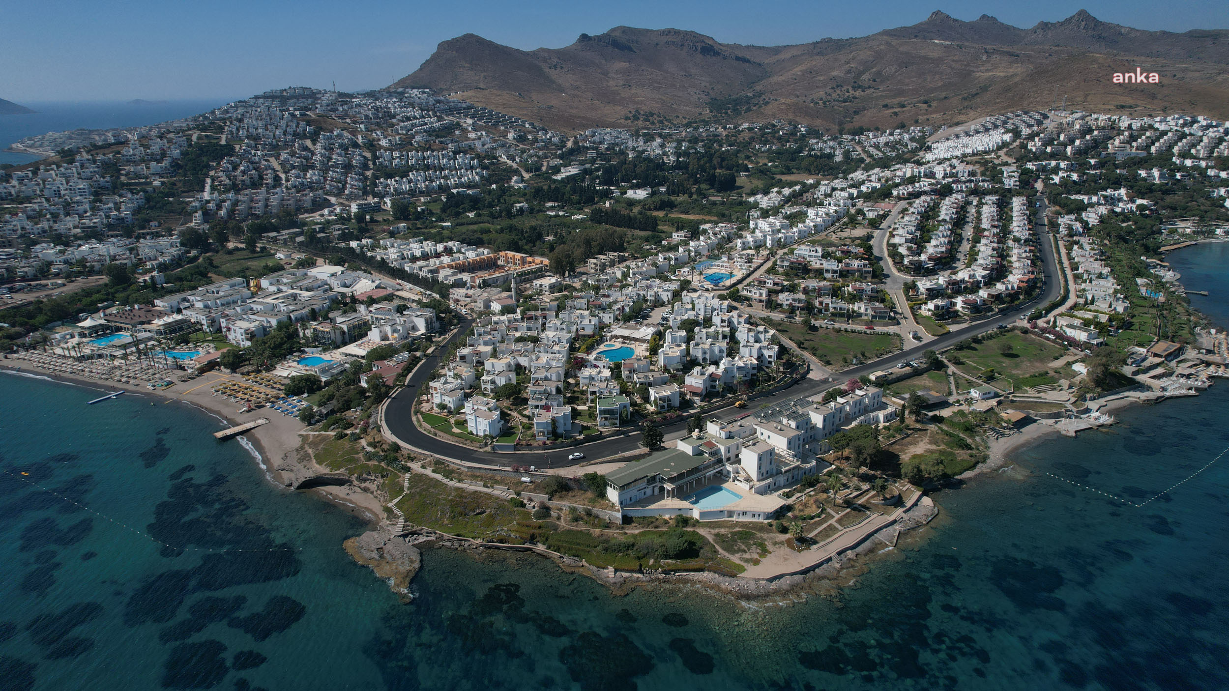 MUĞLA BÜYÜKŞEHİR BELEDİYESİ, BODRUM AKYARLAR YOLU’NU TAMAMLADI