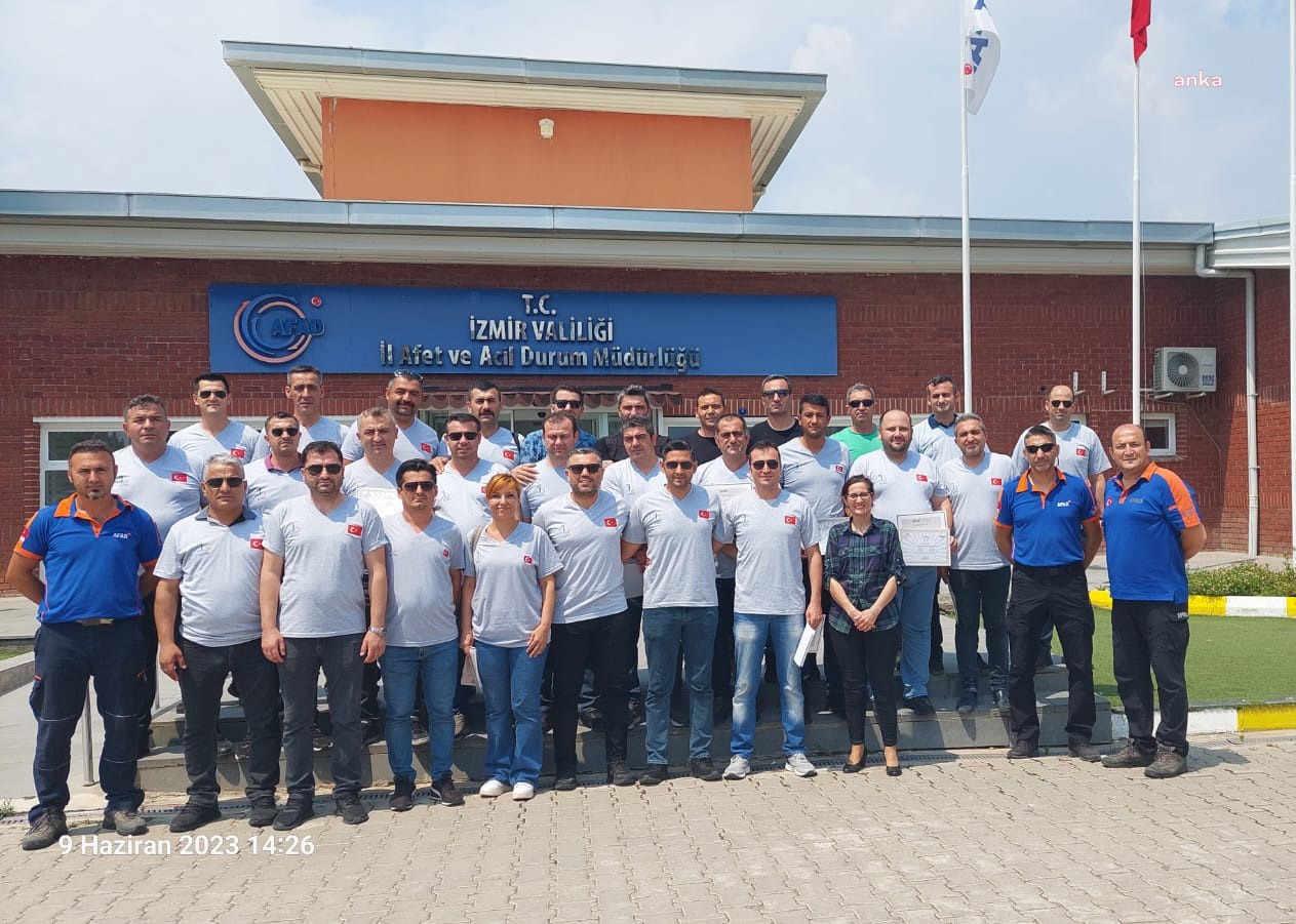 BAYRAKLI BELEDİYESİ, ARAMA KURTARMA EKİBİ KURDU