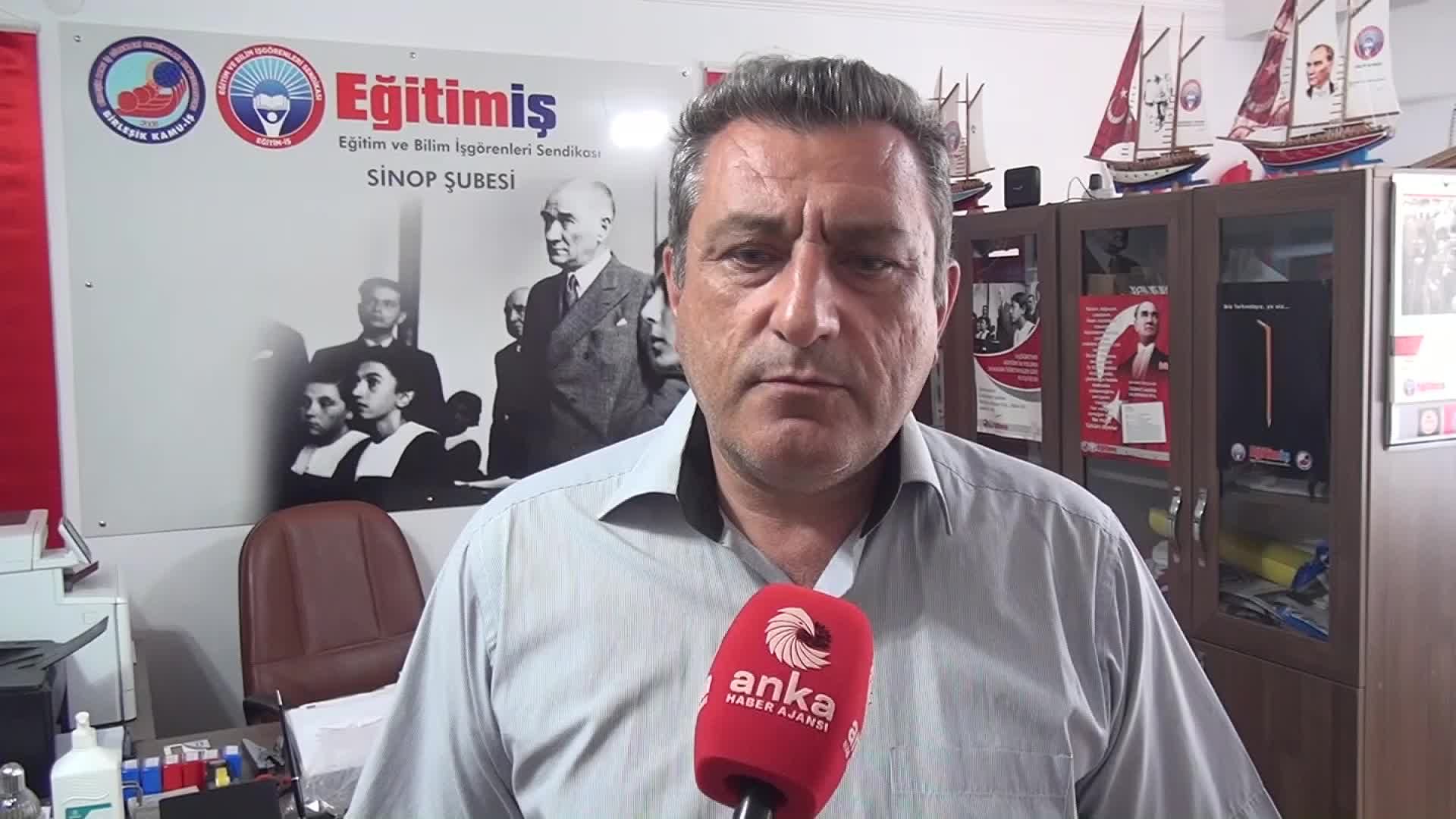 EĞİTİM-İŞ SİNOP ŞUBE BAŞKANI ŞAHBENDEROĞLU’NDAN ÇEDES ELEŞTİRİSİ: BUNUN DİNLE, DİN EĞİTİMİYLE HİÇBİR ALAKASI YOK. PROJE ADI ALTINDA, BİRTAKIM YAPILAR BİR ŞEKİLDE OKULLARA SIZMAYA ÇALIŞIYOR