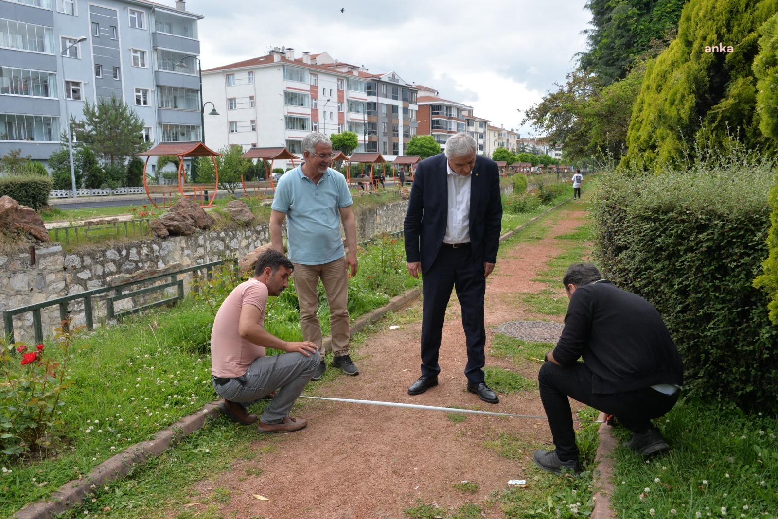 BOZÜYÜK BELEDİYE BAŞKANI BAKKALCIOĞLU, KANAL BOYUNDA İNCELEMELERDE BULUNDU