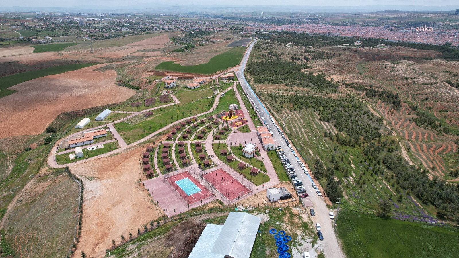 KIRŞEHİR BELEDİYESİ PARK VE MESİRE ALANI, YOĞUN İLGİ GÖRÜYOR
