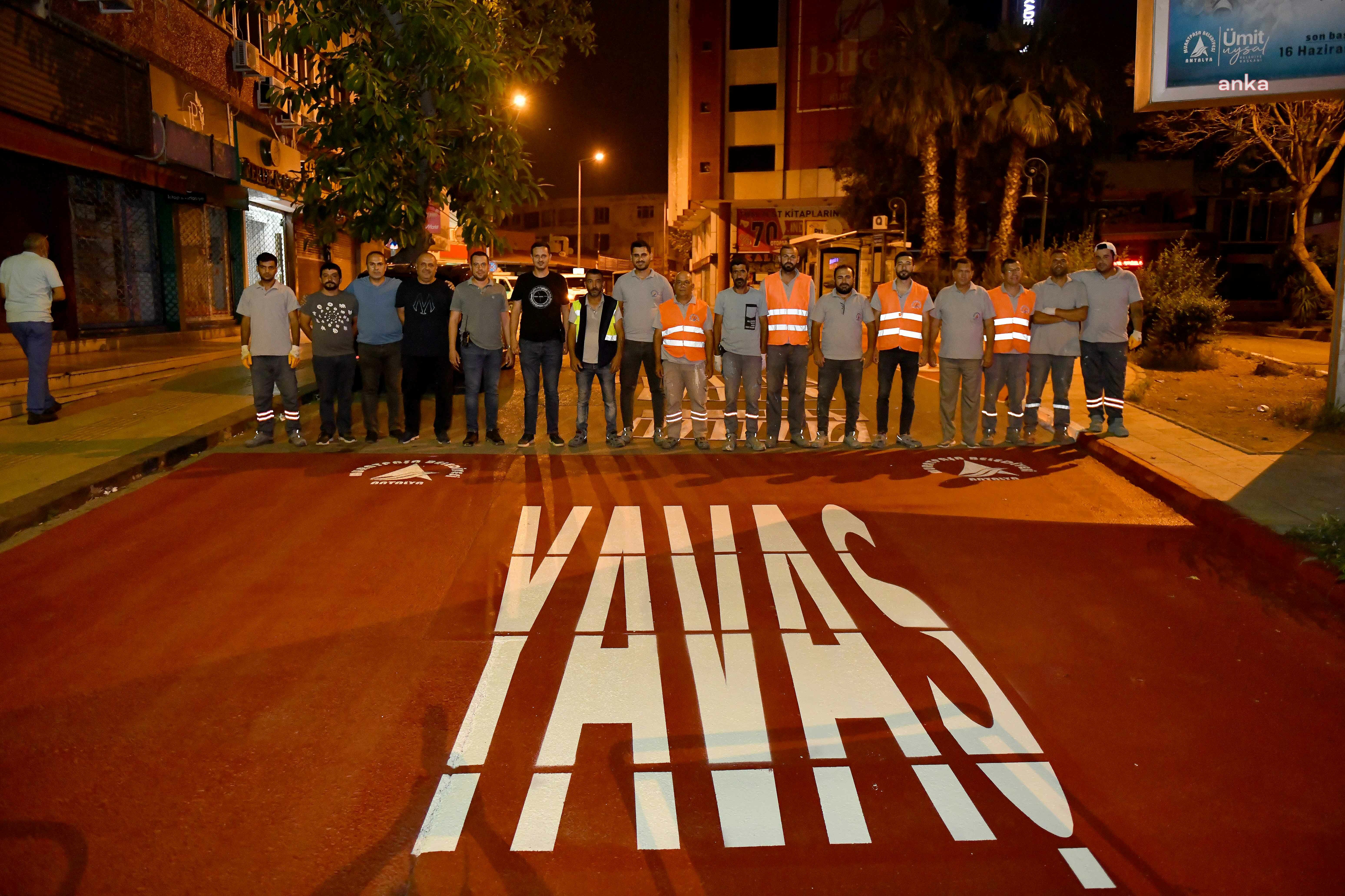 MURATPAŞA BELEDİYESİ, YOL ÇALIŞMALARINA HIZ KATTI