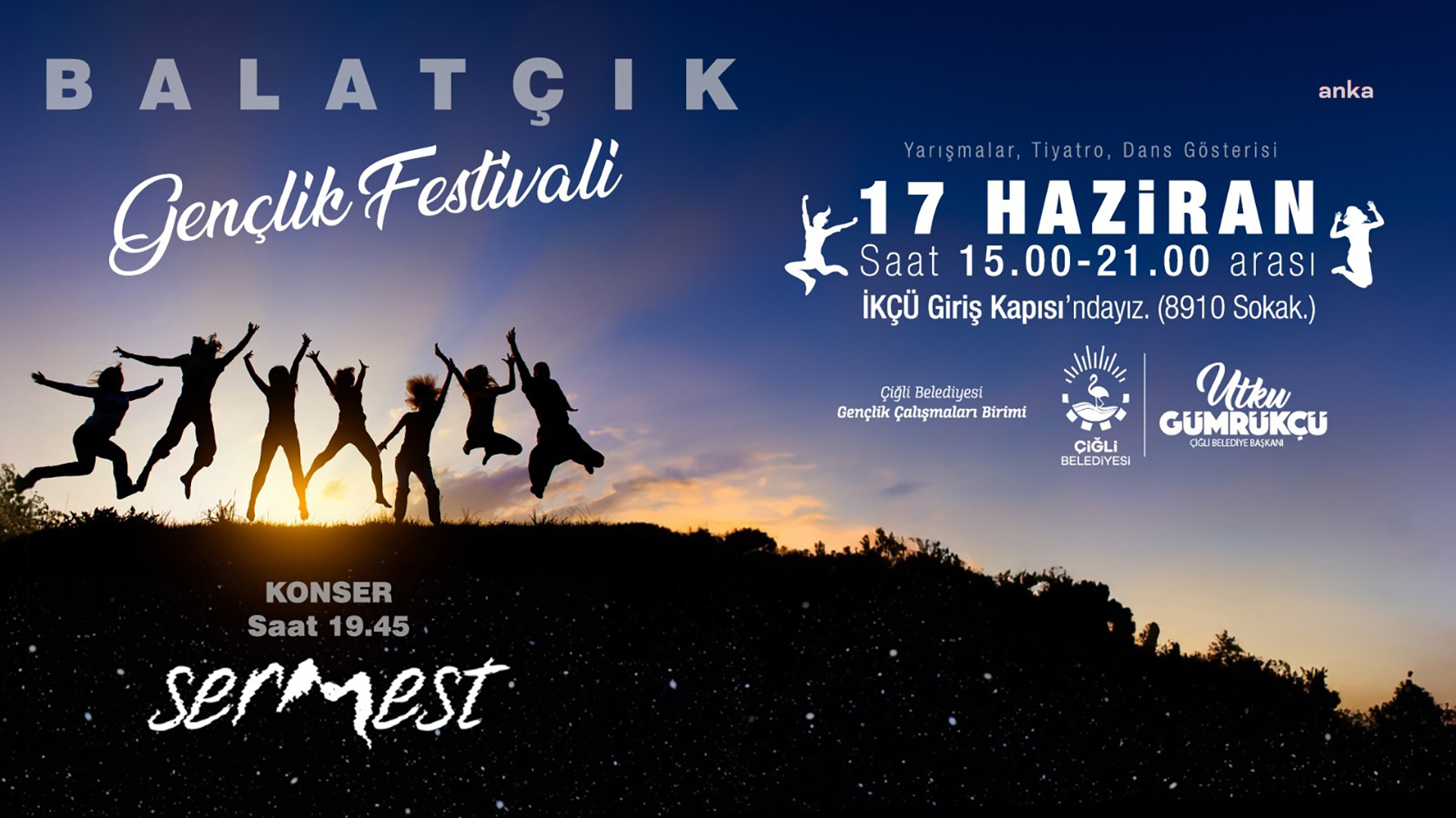 ÇİĞLİ'DE ‘GENÇLİK FESTİVALİ’ İÇİN GERİ SAYIM BAŞLADI