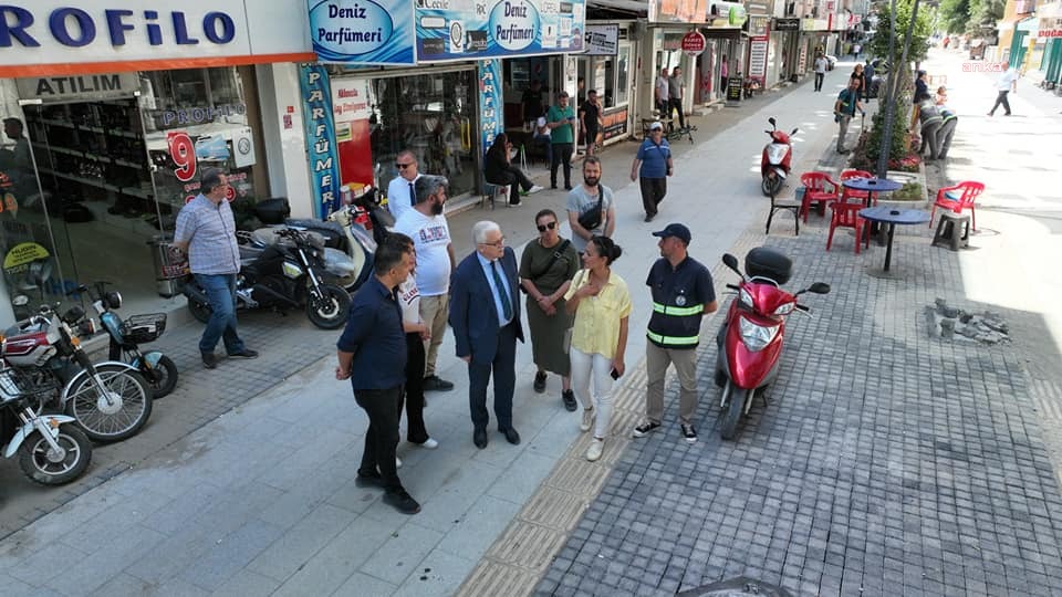 BURHANİYE BELEDİYESİ, ALİ ÇETİNKAYA CADDESİ YAYALAŞTIRMA PROJESİ'NDE SONA GELDİ