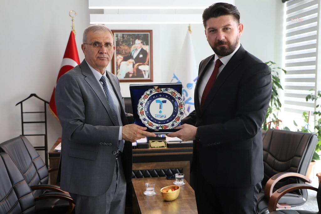 TEKİRDAĞ BÜYÜKŞEHİR BELEDİYE BAŞKANI ALBAYRAK’A HATAY’DAN TEŞEKKÜR PLAKETİ