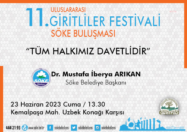 ‘11. ULUSLARARASI GİRİTLİLER FESTİVALİ’ SÖKE’DEN BAŞLIYOR