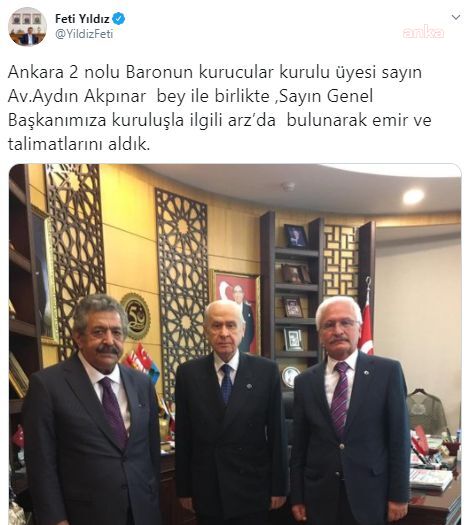 BAHÇELİ’DEN ‘EMİR VE TALİMAT’ PAYLAŞIMINDAKİ AVUKAT: ARALARINDAKİ PARTİ FAALİYETİYLE İLGİLİDİR