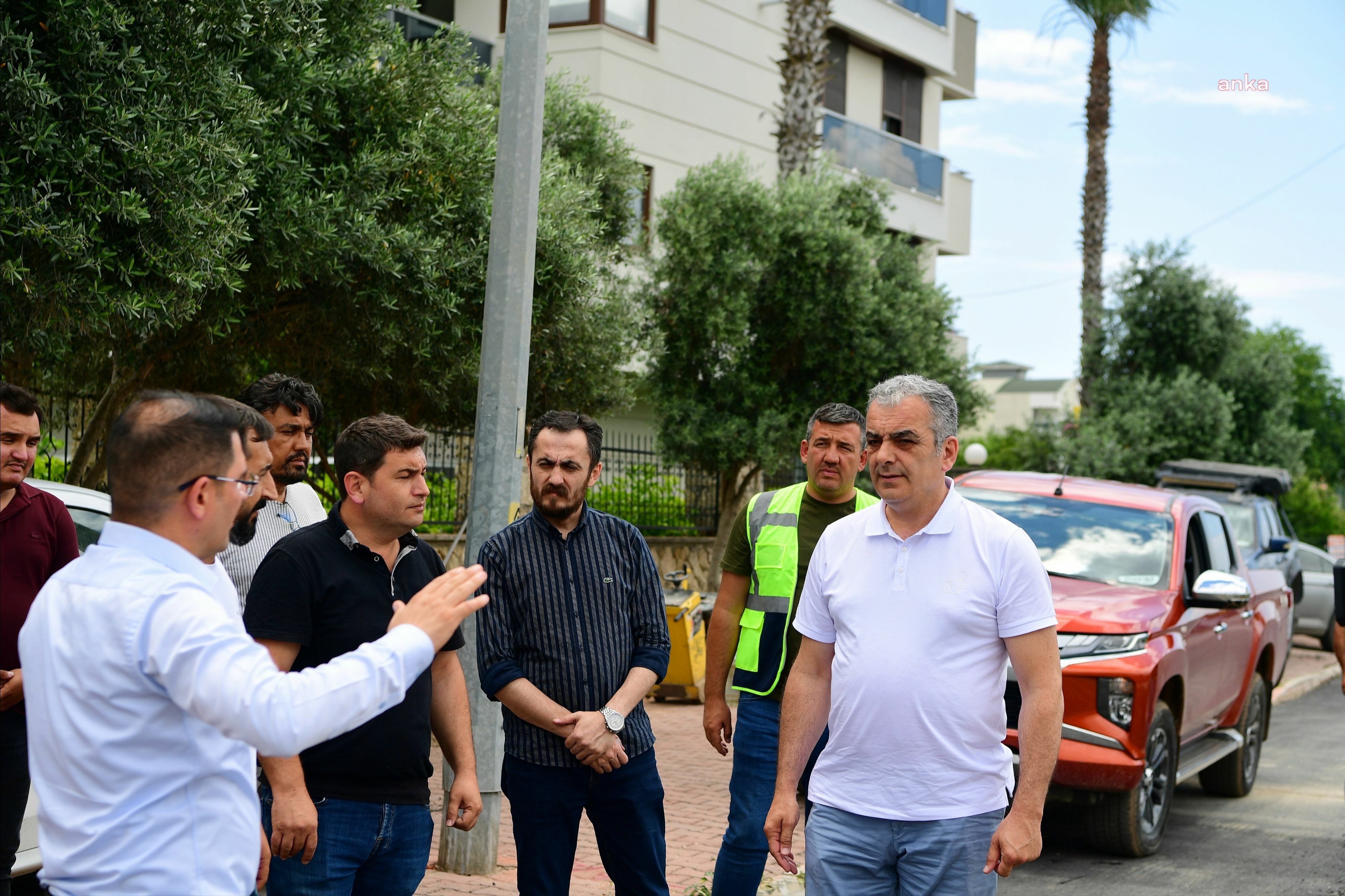 KONYAALTI BELEDİYE BAŞKANI ESEN ÇALIŞMALARI YERİNDE İNCELEDİ