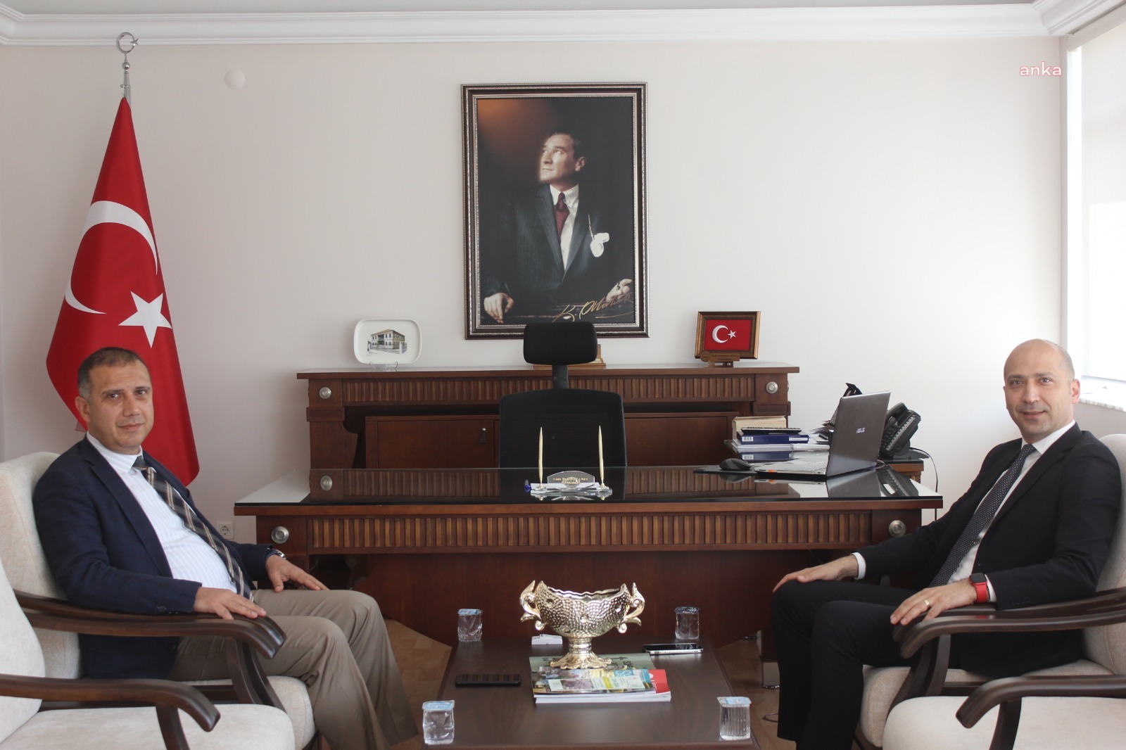 SÖKE BELEDİYE BAŞKANI ARIKAN'DAN KAYMAKAM GÜNEY'E ZİYARET