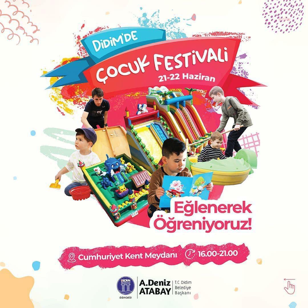DİDİMLİ ÇOCUKLAR, ÇOCUK FESTİVALİ’NDE BULUŞACAK