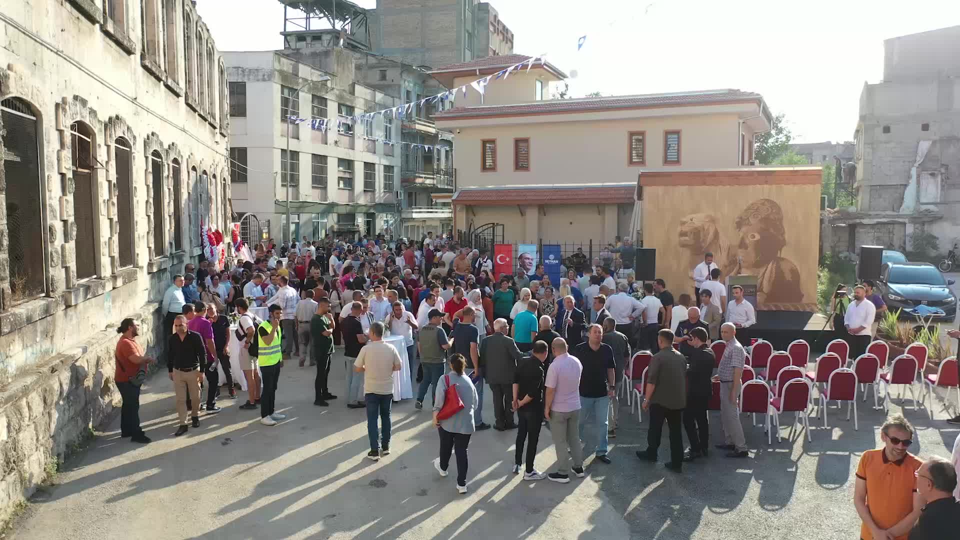 SEYHAN’DA ANTİK LUVİ KÜLTÜR MERKEZİ HİZMETE AÇILDI