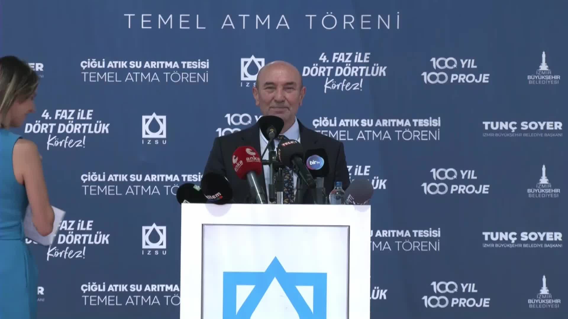 SOYER: "KOKU SORUNU TAMAMEN TARİHE KARIŞACAK VE YÜZÜLEBİLİR BİR KÖRFEZ HALİNE GETİRECEĞİZ VE YÜZECEĞİZ"