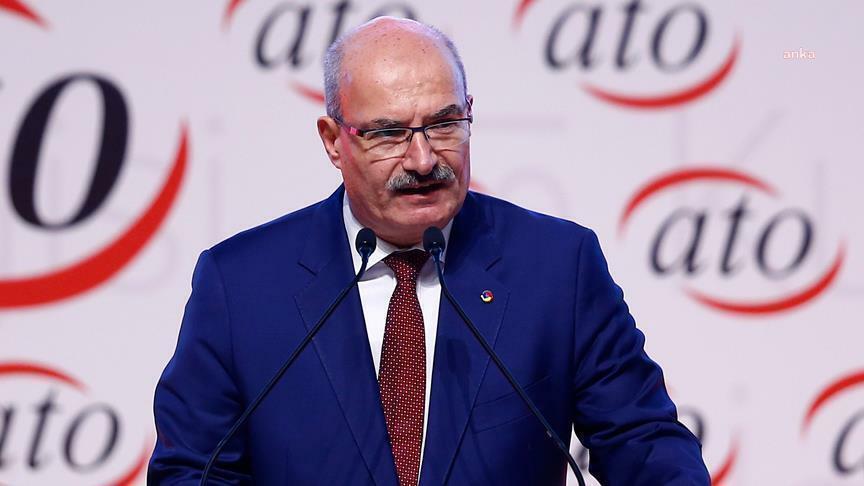 ATO BAŞKANI BARAN: "MERKEZ BANKASI PARA POLİTİKASI KURULU'NUN POLİTİKA FAİZİNE İLİŞKİN KARARI FİNANSAL İSTİKRARI SAĞLAMA YOLUNDA ATILMIŞ BİR ADIMDIR"